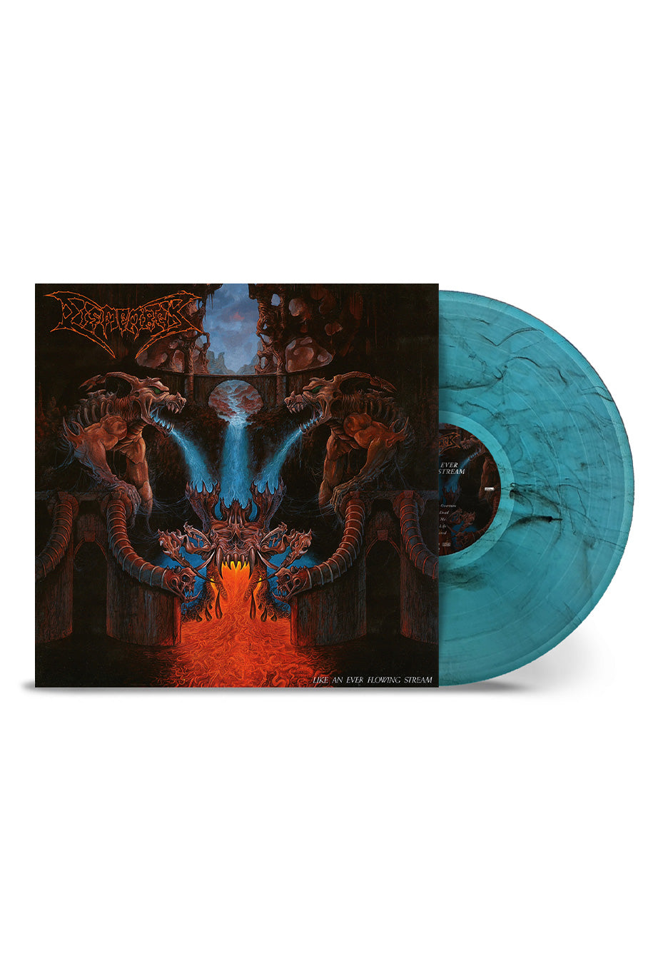 Dismember - Like An Ever Flowing Stream Ltd. Cyan/Black - Marbled Viny