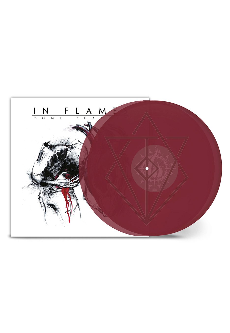 In Flames - Come Clarity Ltd. Transparent Violet - Colored 2 Vinyl