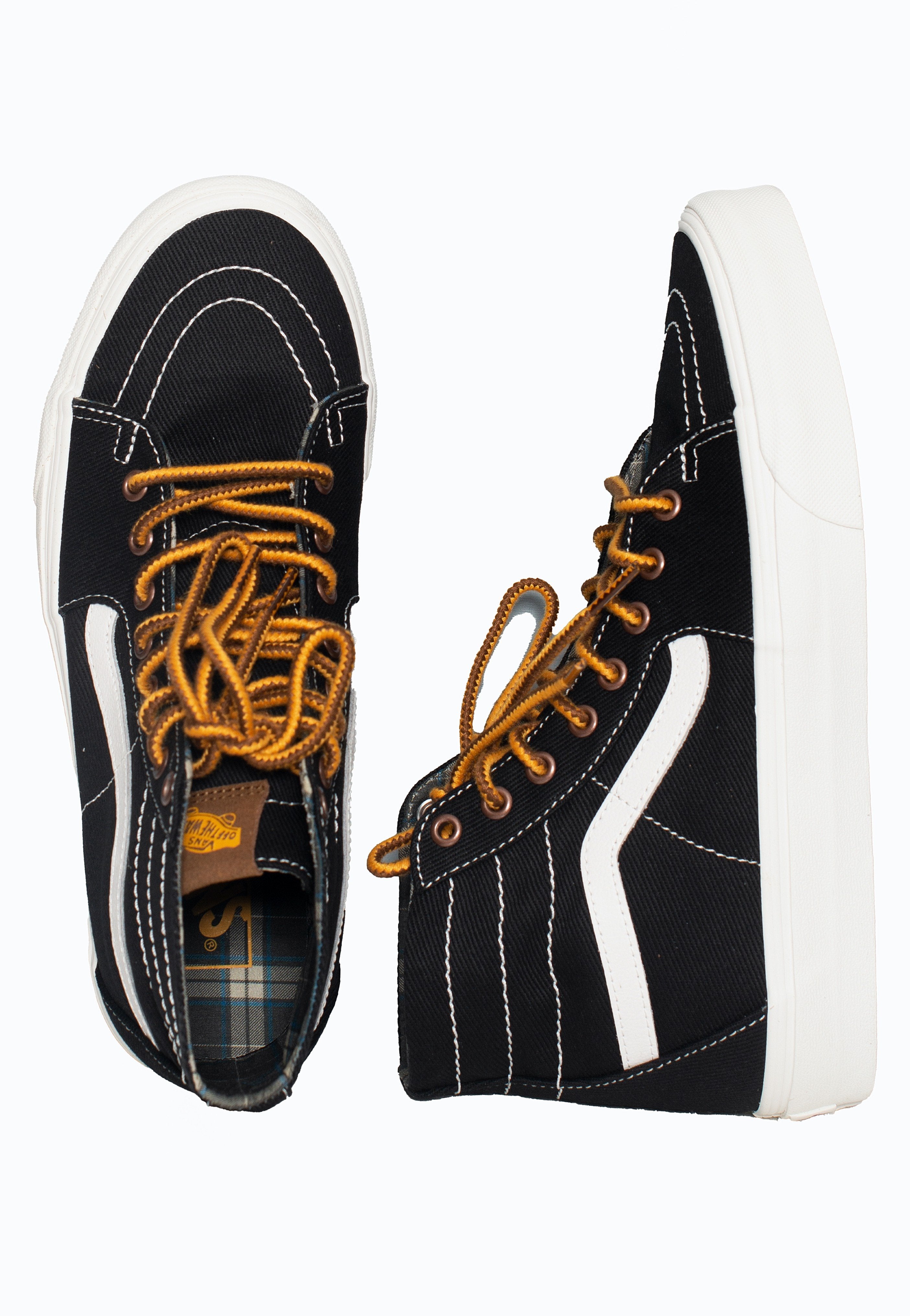 Vans Sk8 Hi Ca Throwback Black Girl Schuhe