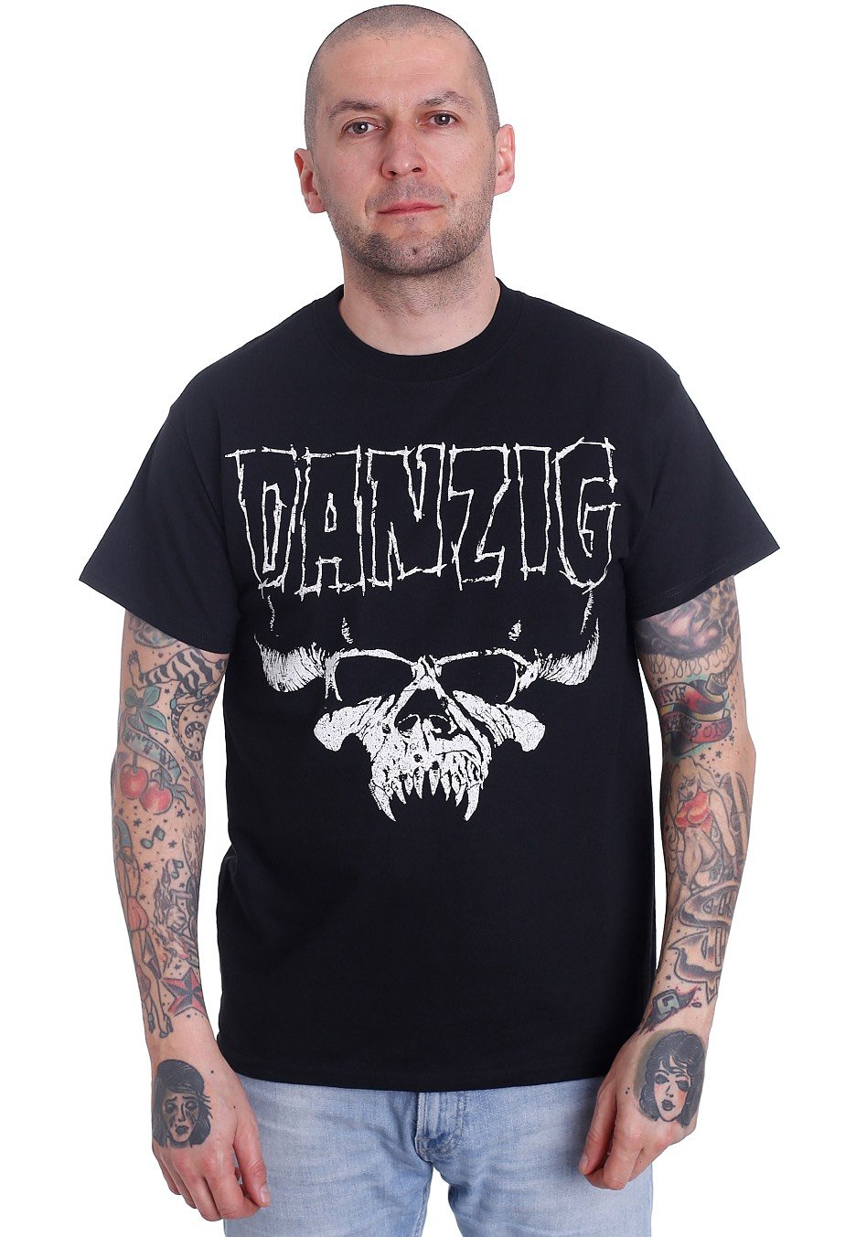 Danzig skull shirt on sale