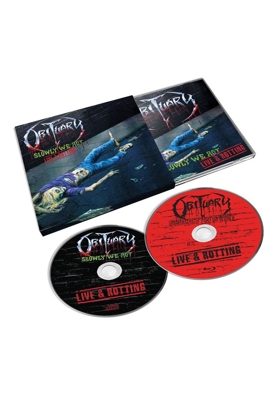 Obituary - Slowly We Rot - Live And Rotting - CD | Nuclear Blast