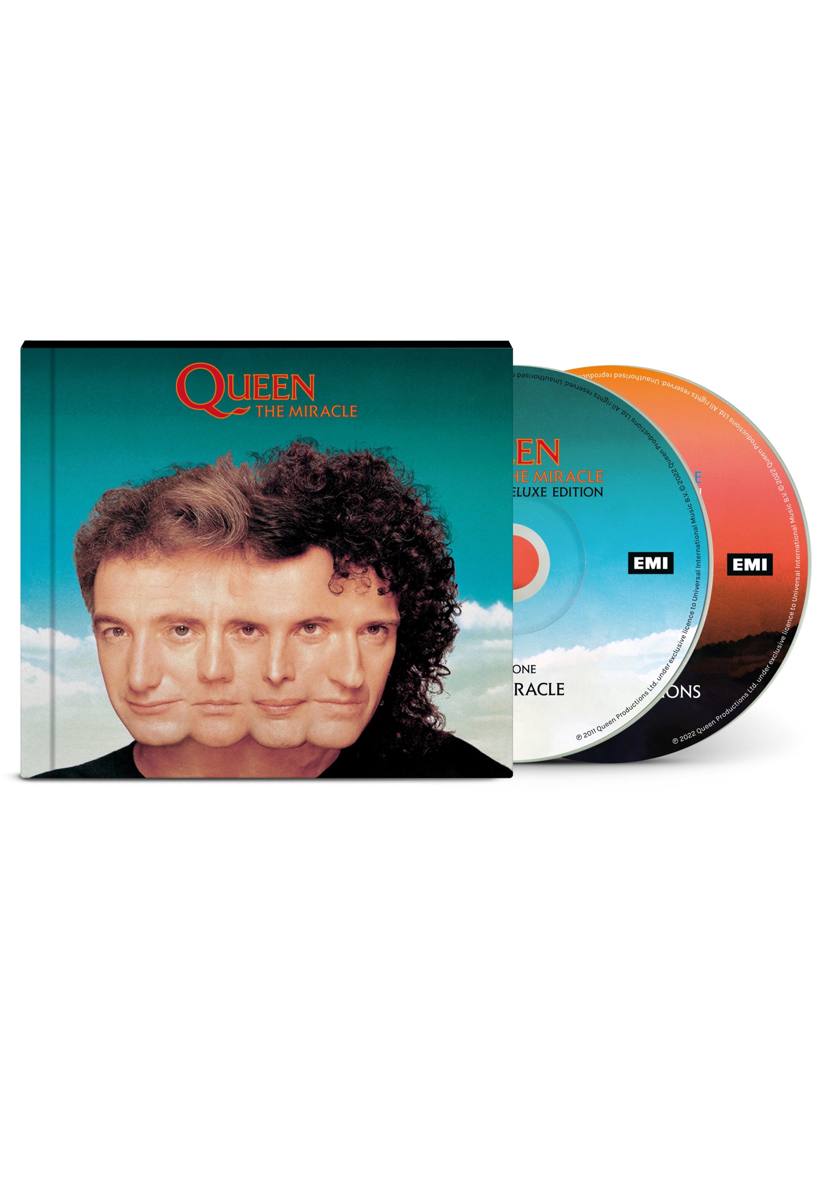 Queen - The Miracle 2022 Edition Ltd. - Hardcover 2 CD | Nuclear Blast