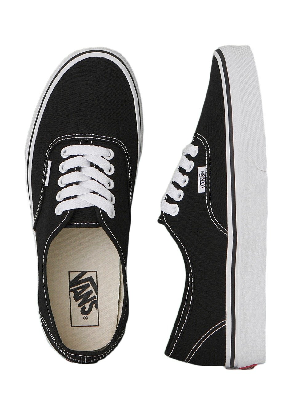 Girls vans shoes black hotsell