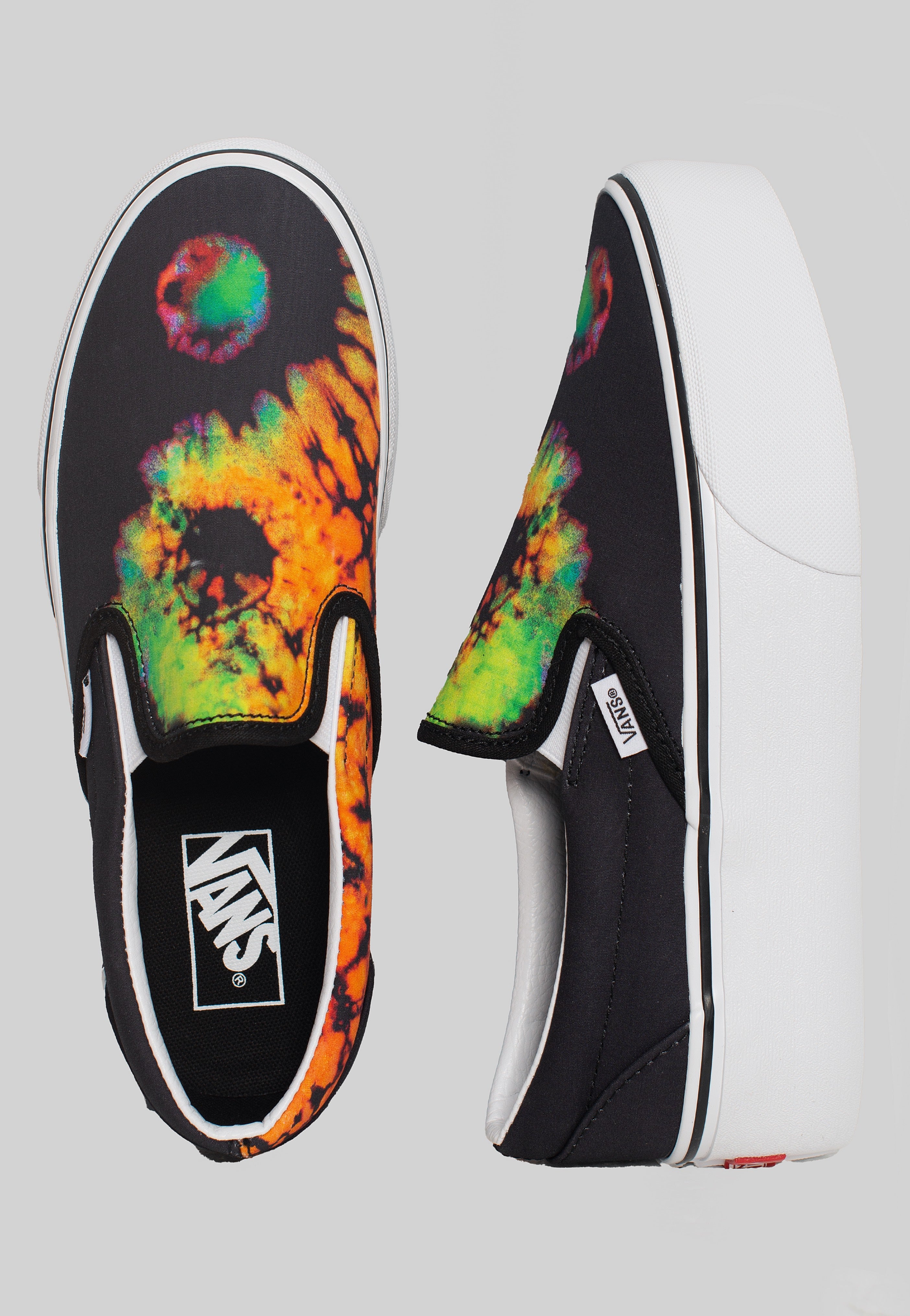 Vans Classic Slip On Stackform Paradoxical Black Multi Girl Schuhe