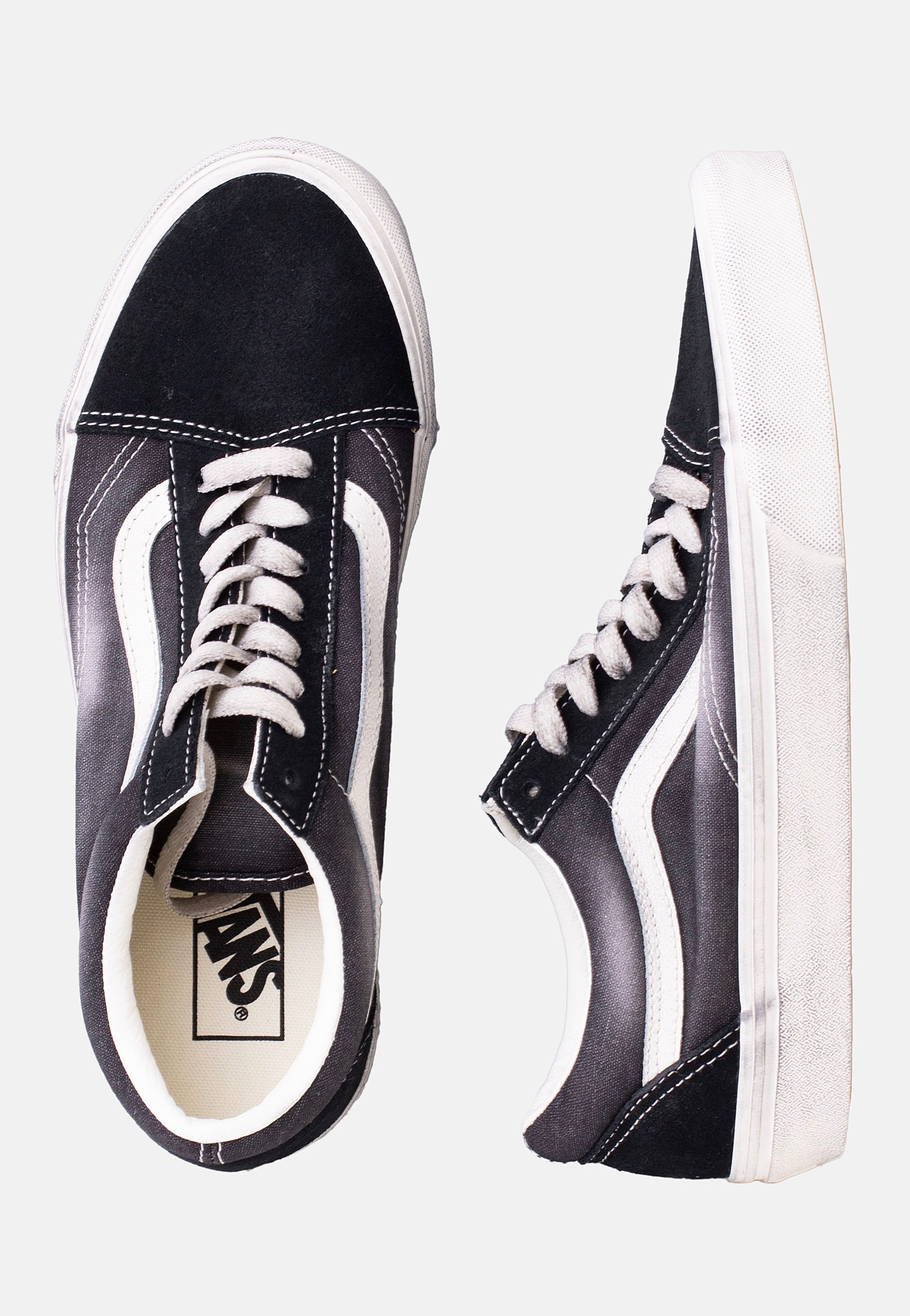 Black vans trainers mens on sale