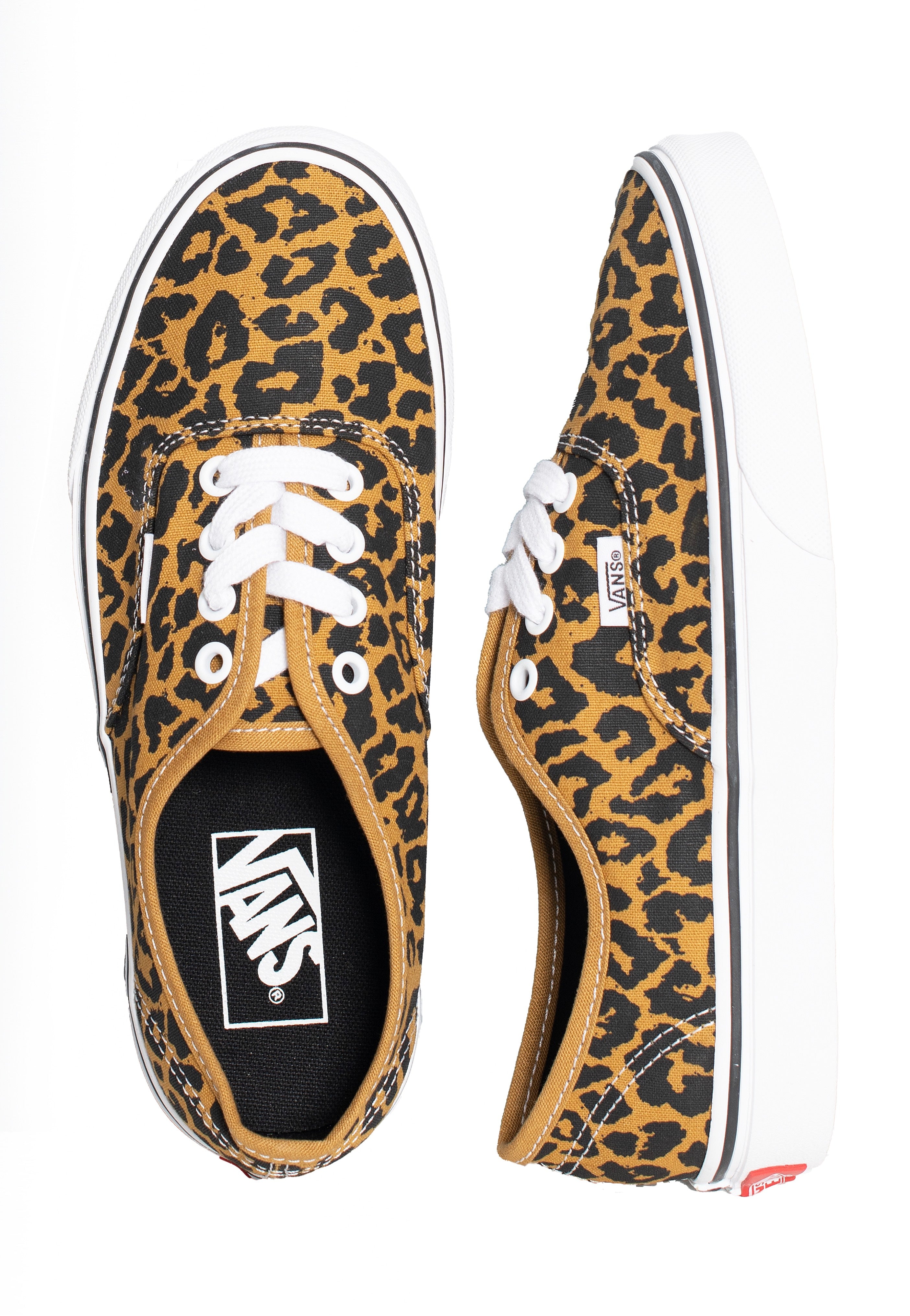 Black and leopard print vans online