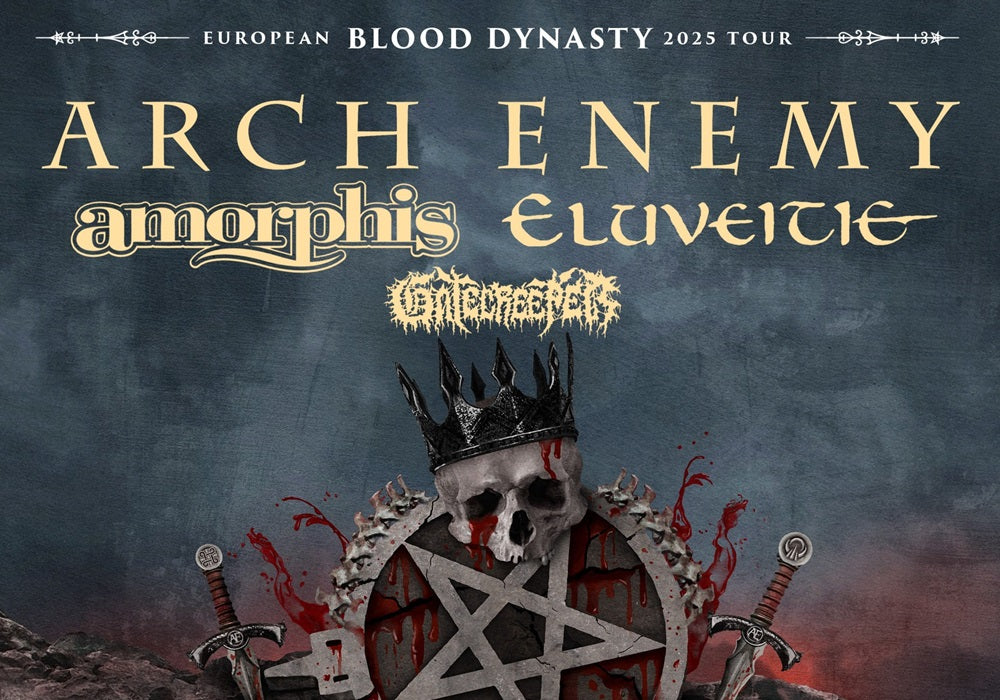 Arch Enemy: “Blood Dynasty” tour kicks off in October 2025 with a stellar line-up!