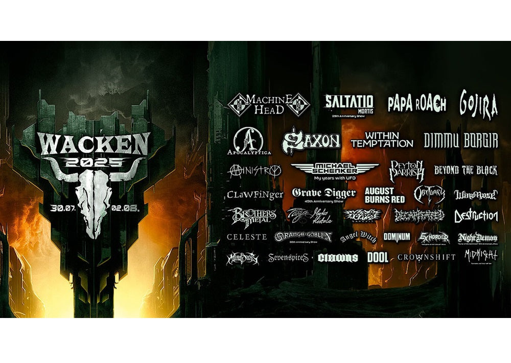 Wacken 2025 – First Bands Announced