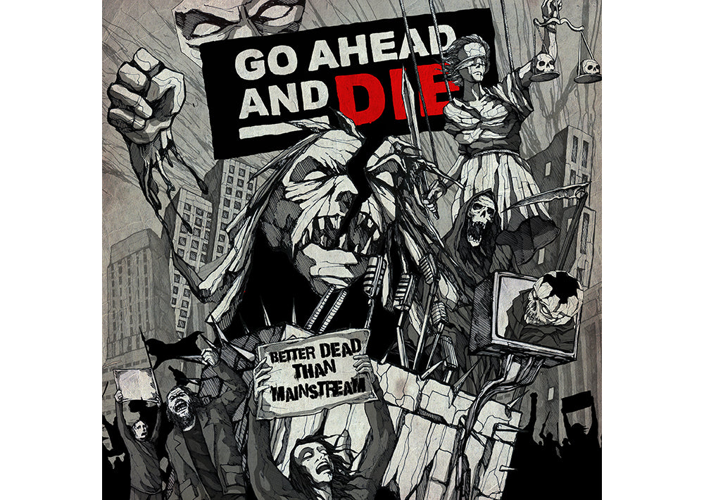 GO AHEAD AND DIE - announce 'Better Dead Than Mainstream: Live At The Marquee Theater'!