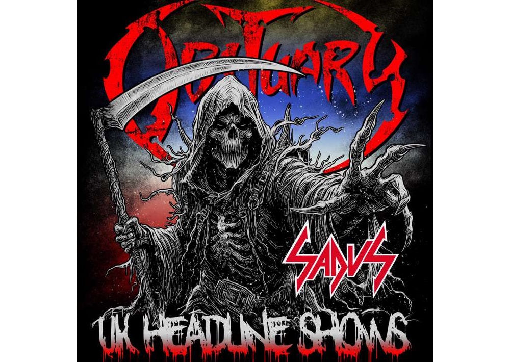 Obituary & Sadus Kick Off Their UK Tour In Early December!