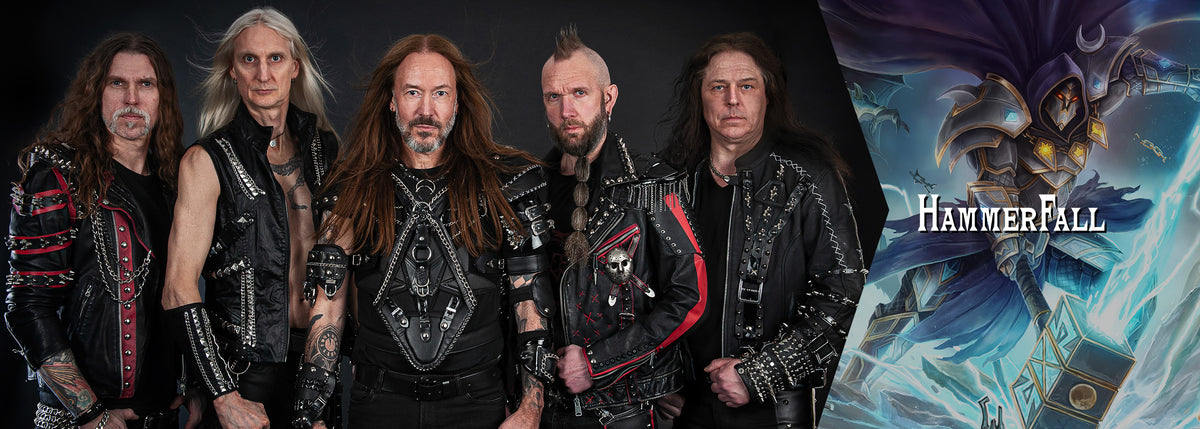 HammerFall merch available online in the Nuclear Blast shop