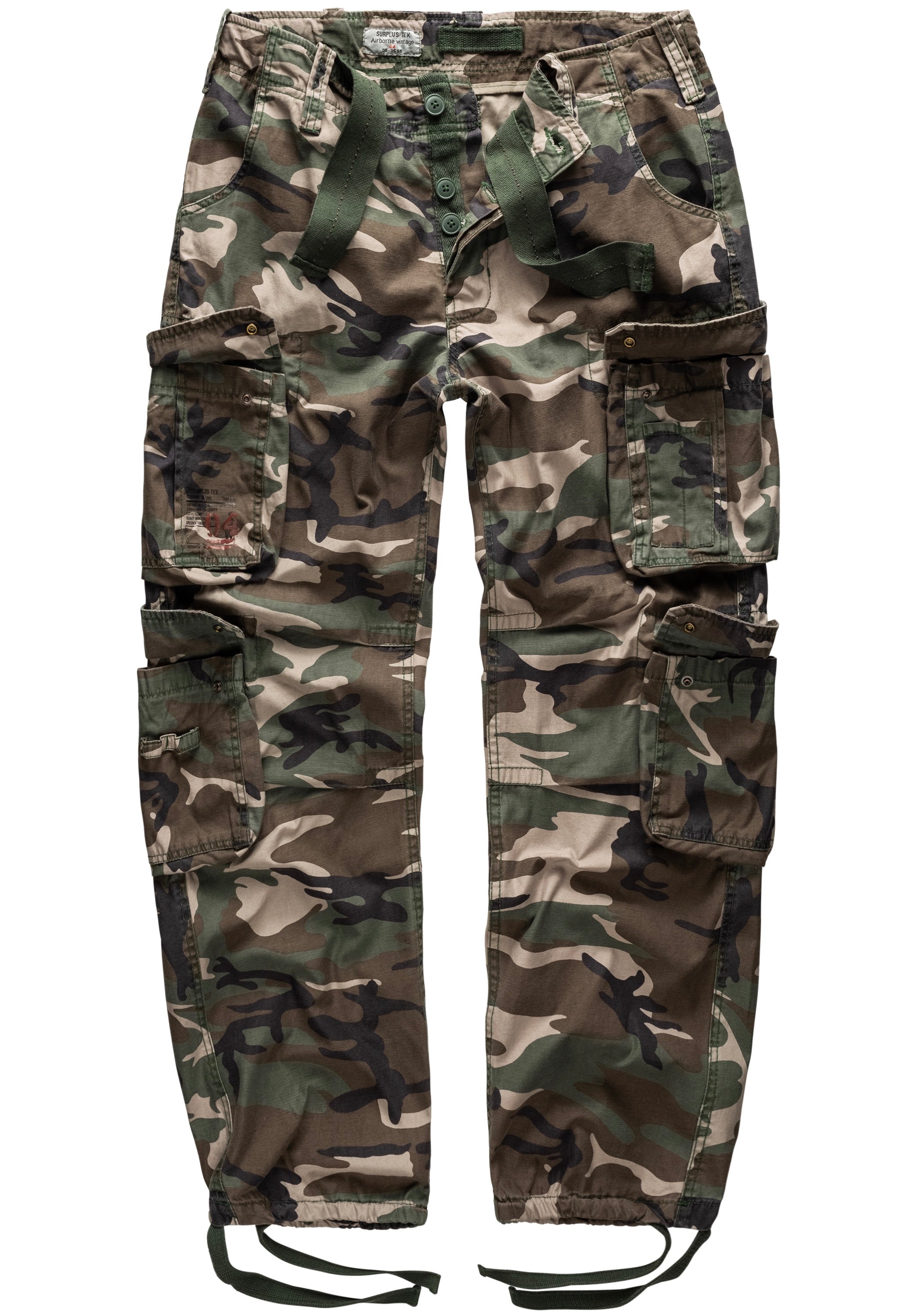 Surplus - Airborne Vintage Woodland - Pants | Men-Image