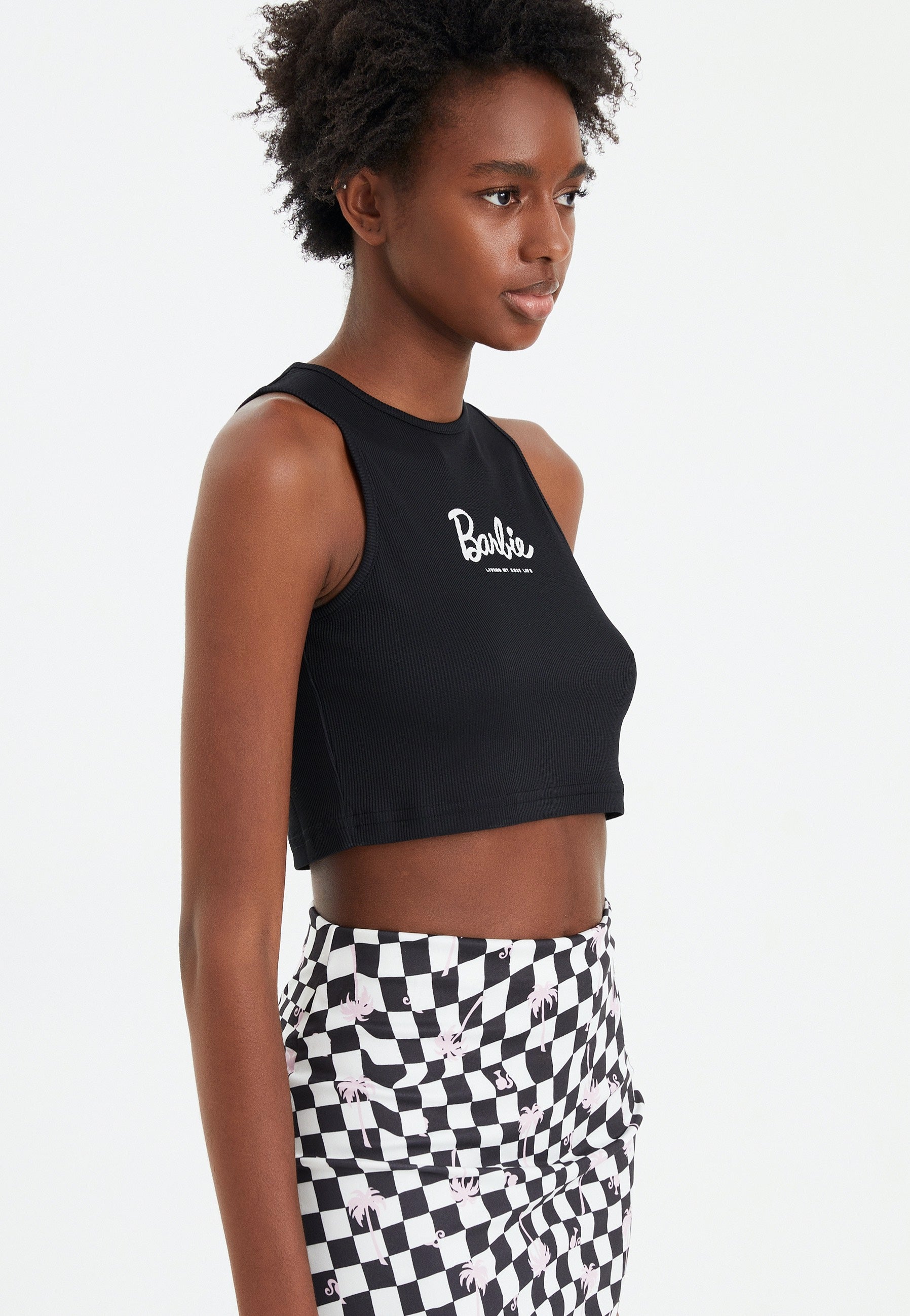 Barbie - Living My Best Life Crop - Top | Women-Image