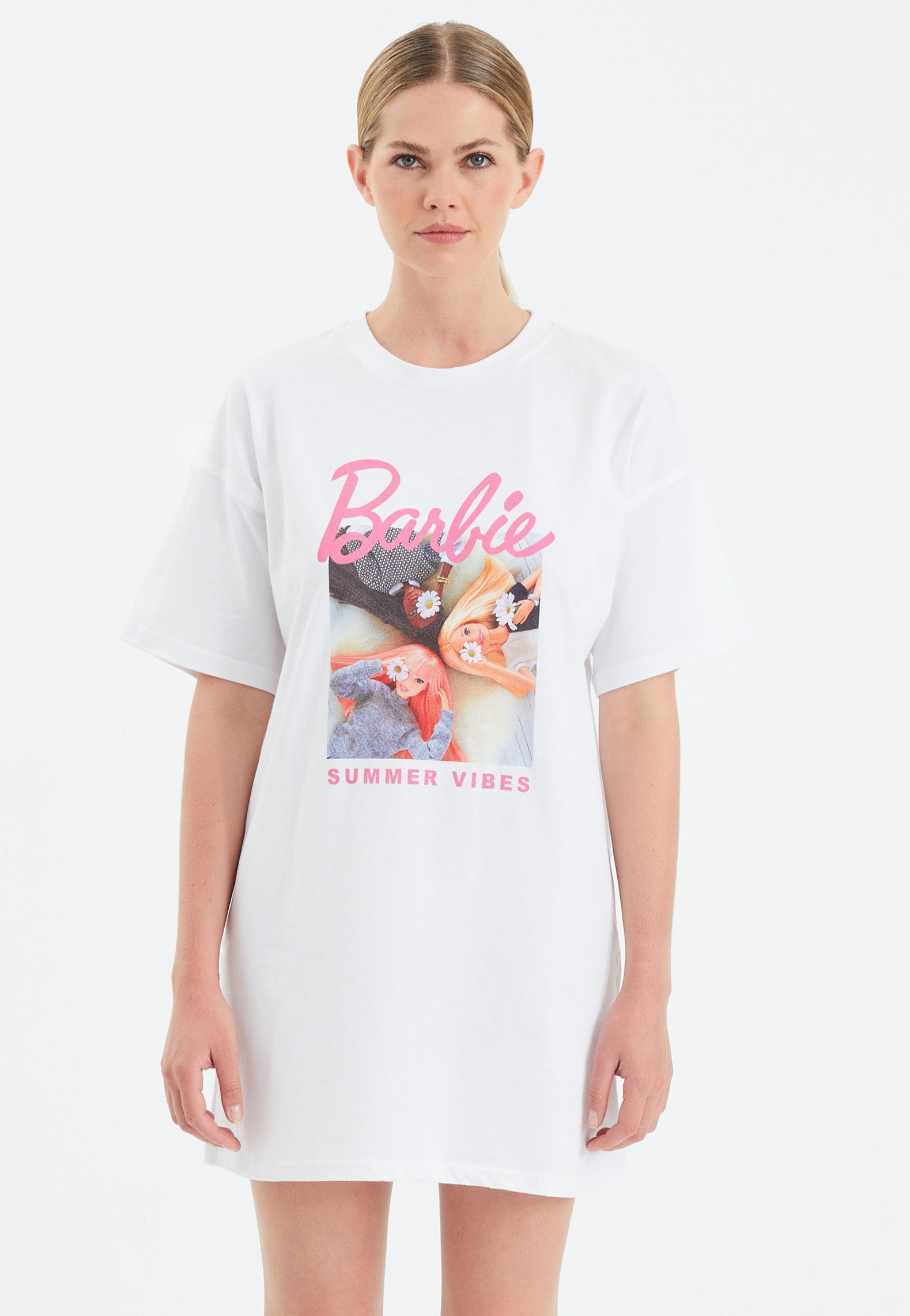 Barbie - Summer Vibes White - Dress | Women-Image