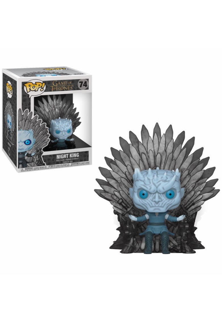 Game Of Thrones - Night King Sitting on Throne POP! Vinyl Deluxe - Funko Pop | Neutral-Image