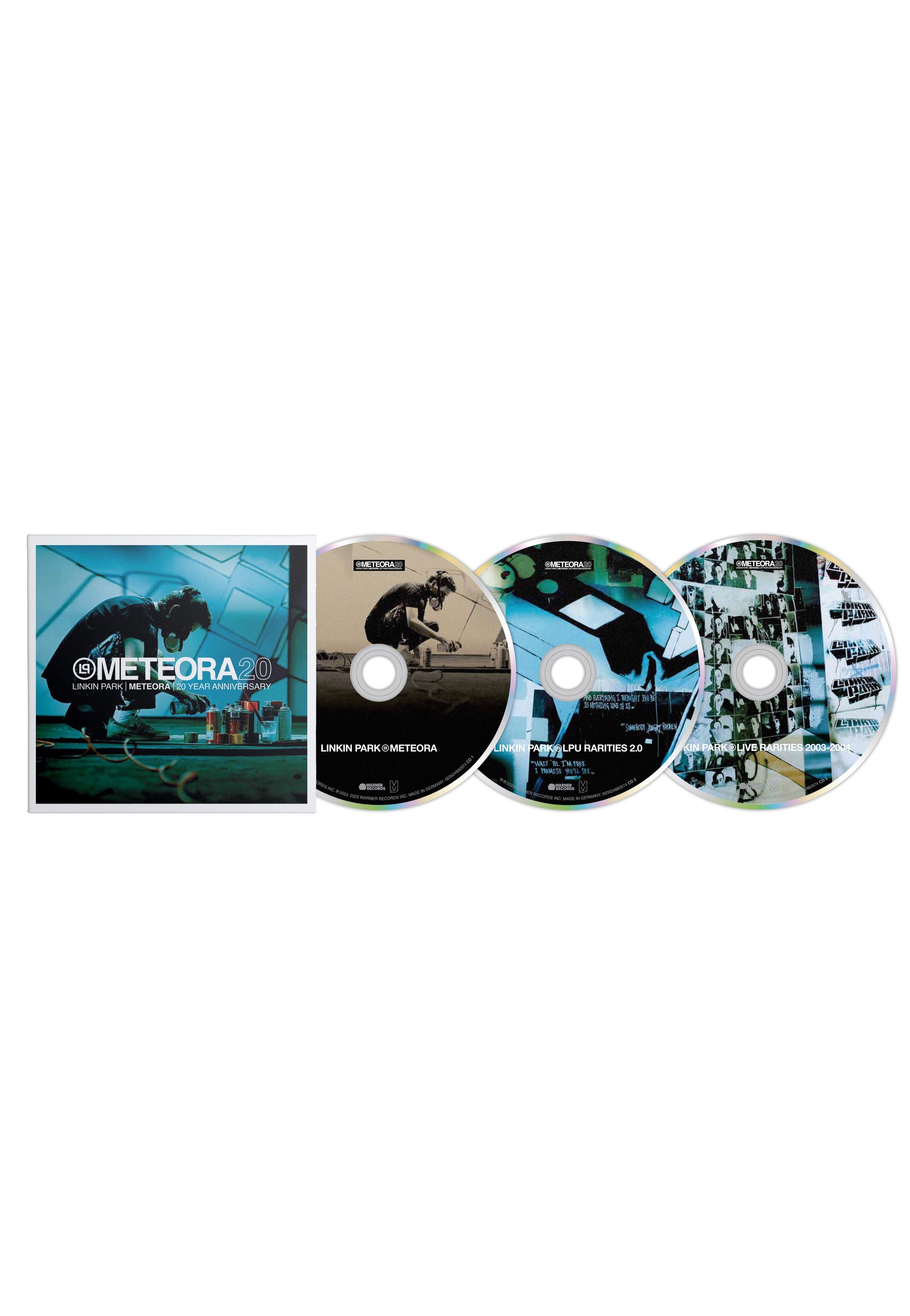 Linkin Park - Meteora (20th Anniversary Edition) Deluxe - Digipak 3 CD | Neutral-Image