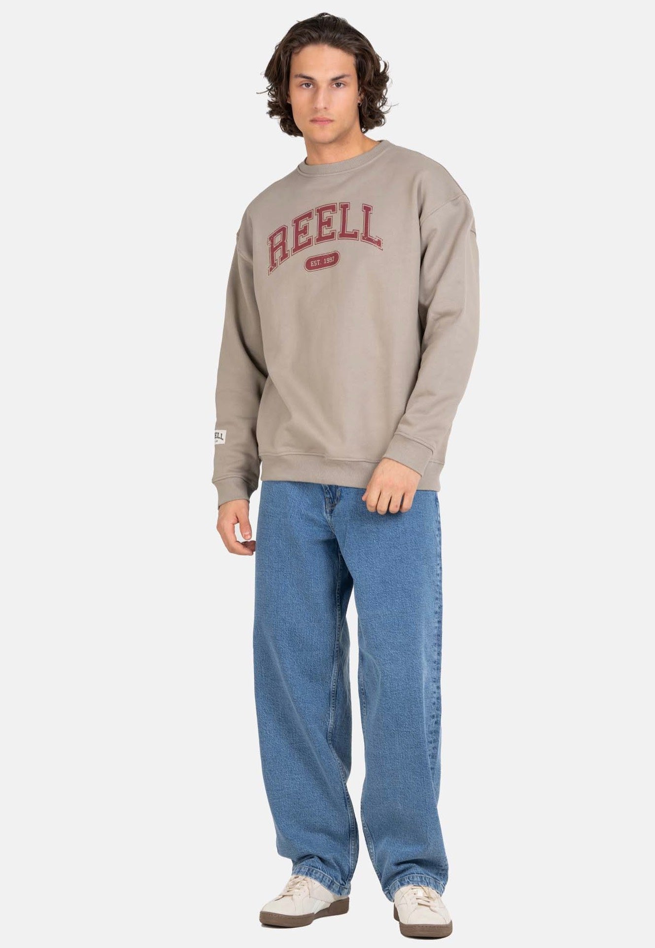 REELL - Baggy Authentic Mid Blue - Jeans | Men-Image