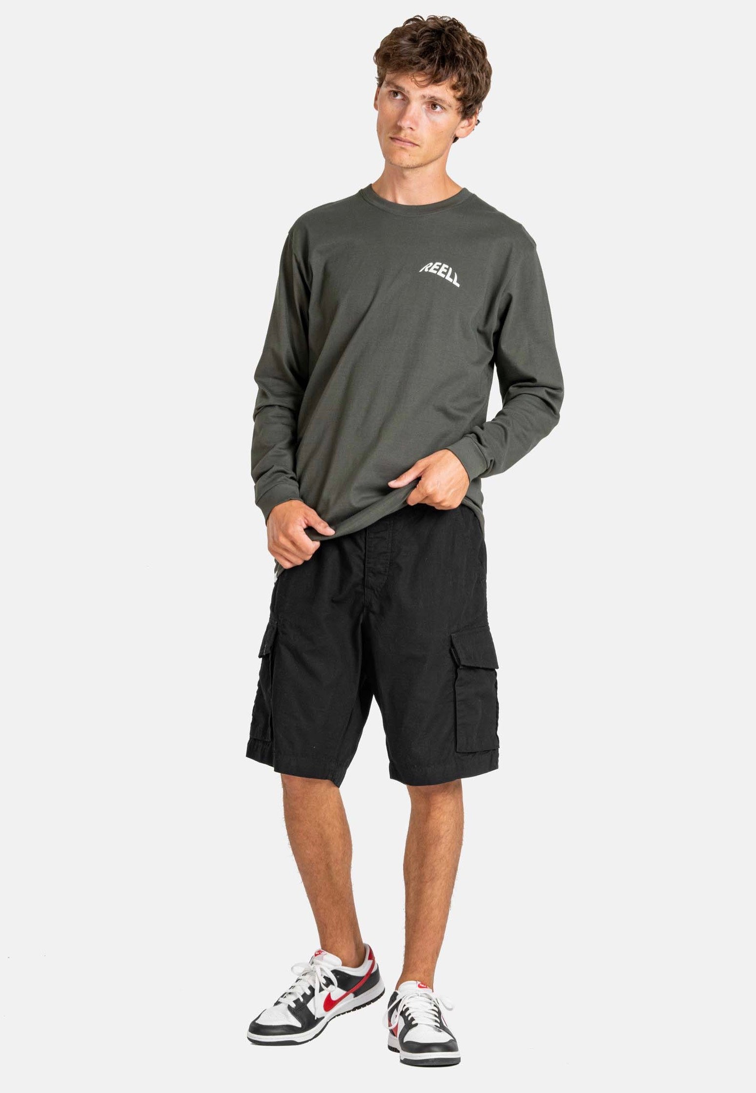 REELL - New Cargo Deep Black - Shorts | Men-Image