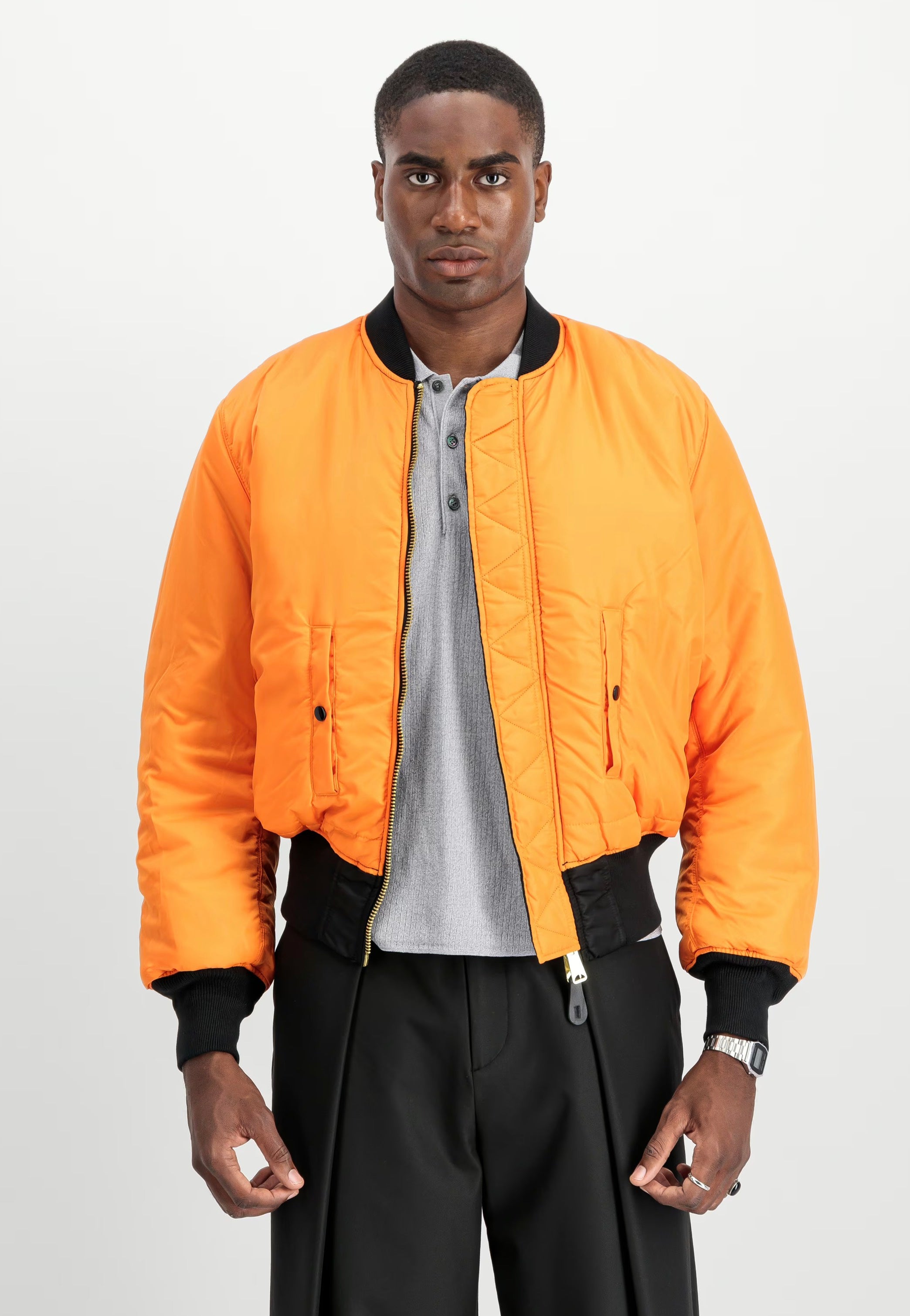 Alpha Industries - MA 1 Black - Jacket | Men-Image