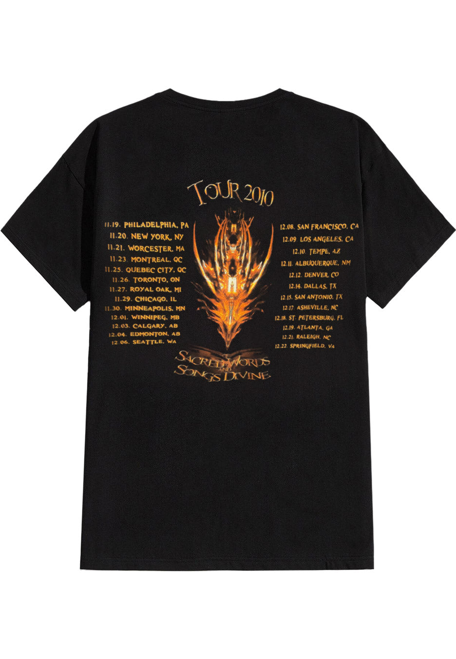 Blind Guardian - Dragon Tour 2010 - T-Shirt | Neutral-Image