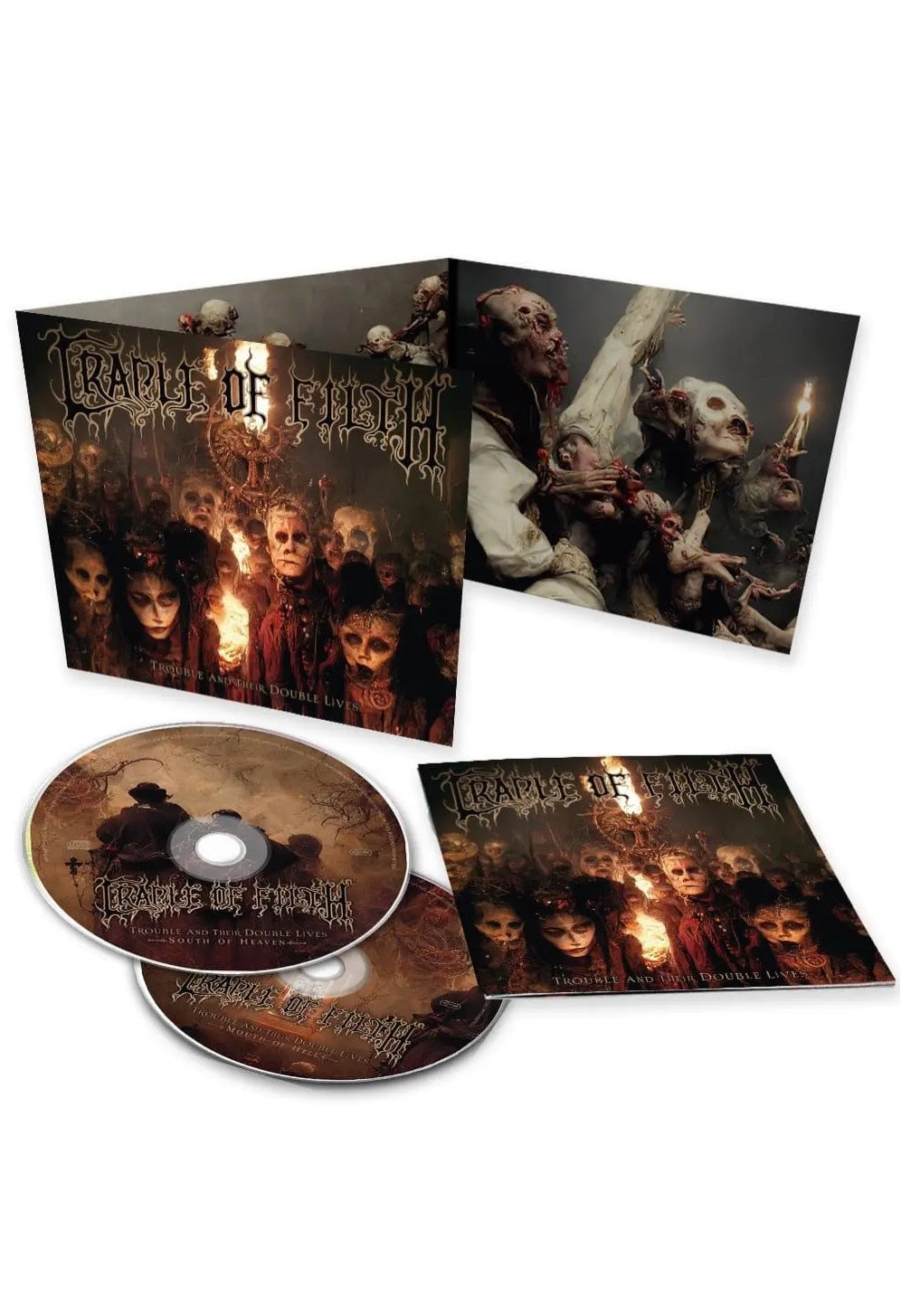 Cradle Of Filth - Trouble And Their Double Lives - Digipak 2 CD | Neutral-Image