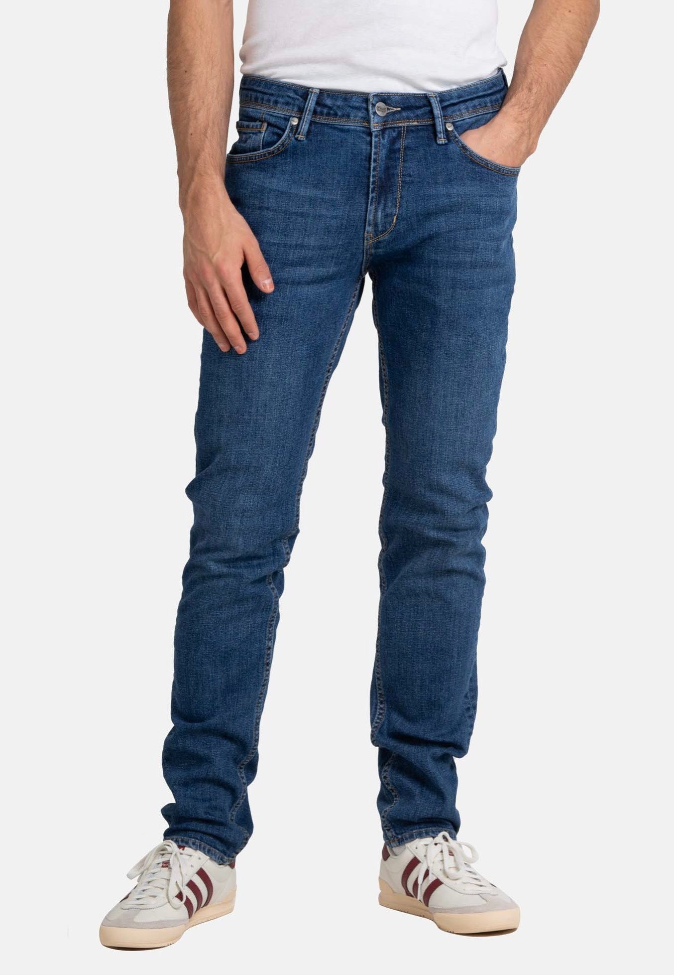 REELL - Spider Mid Blue Wash - Jeans | Men-Image