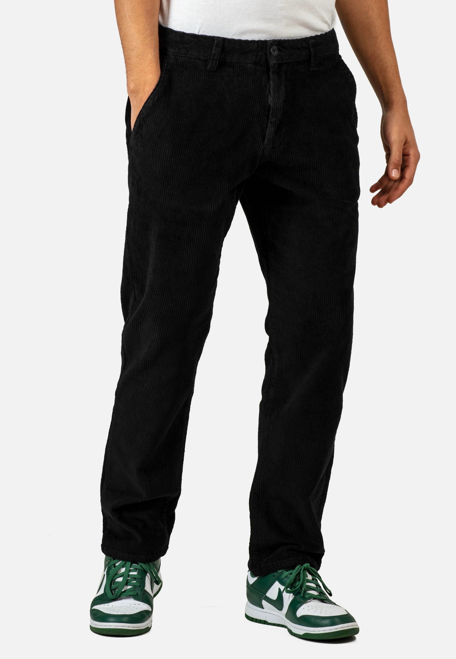 REELL - Regular Flex Chino Black Cord - Pants | Men-Image