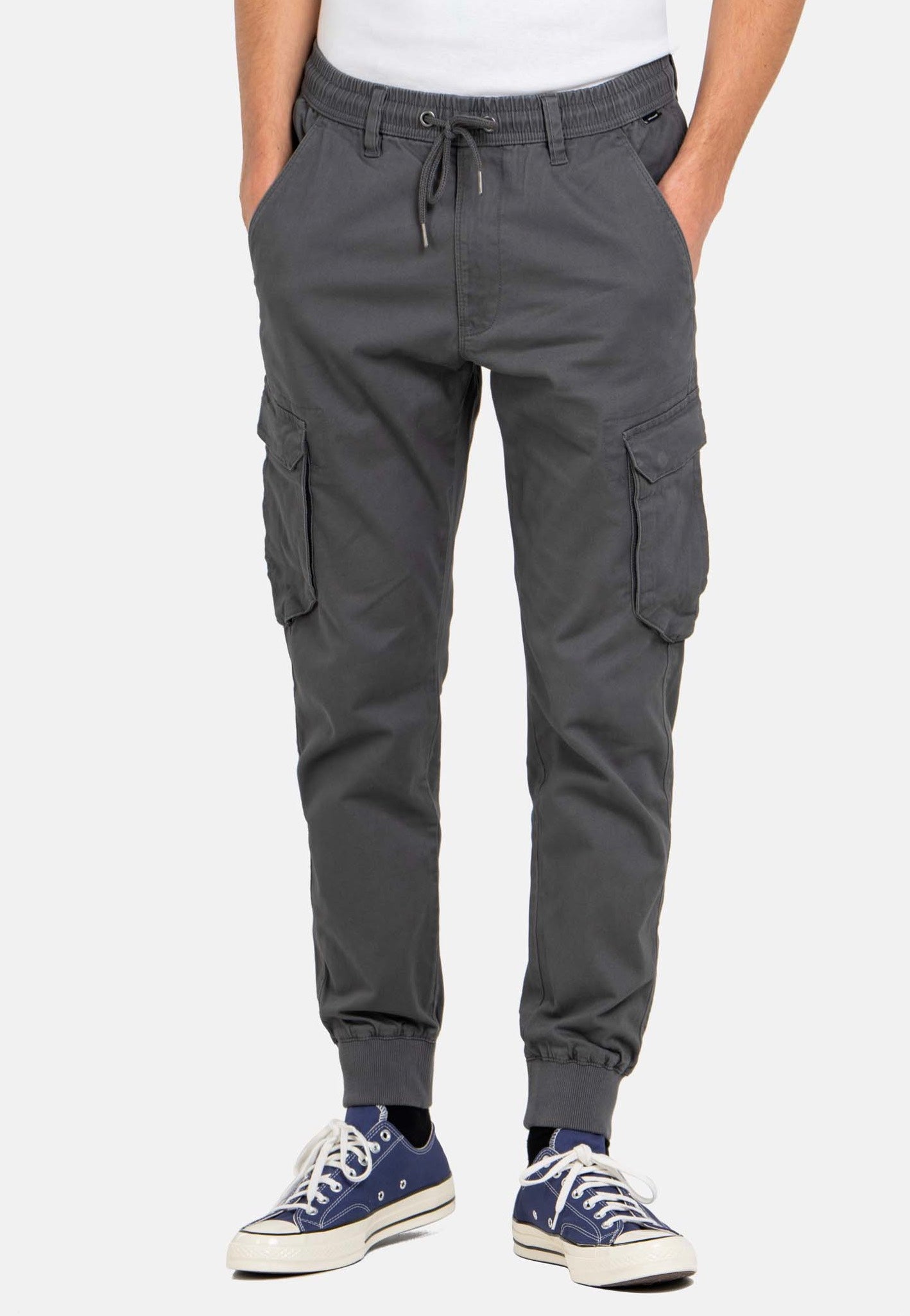 REELL - Reflex Rib Cargo Vulcan Grey - Pants | Men-Image