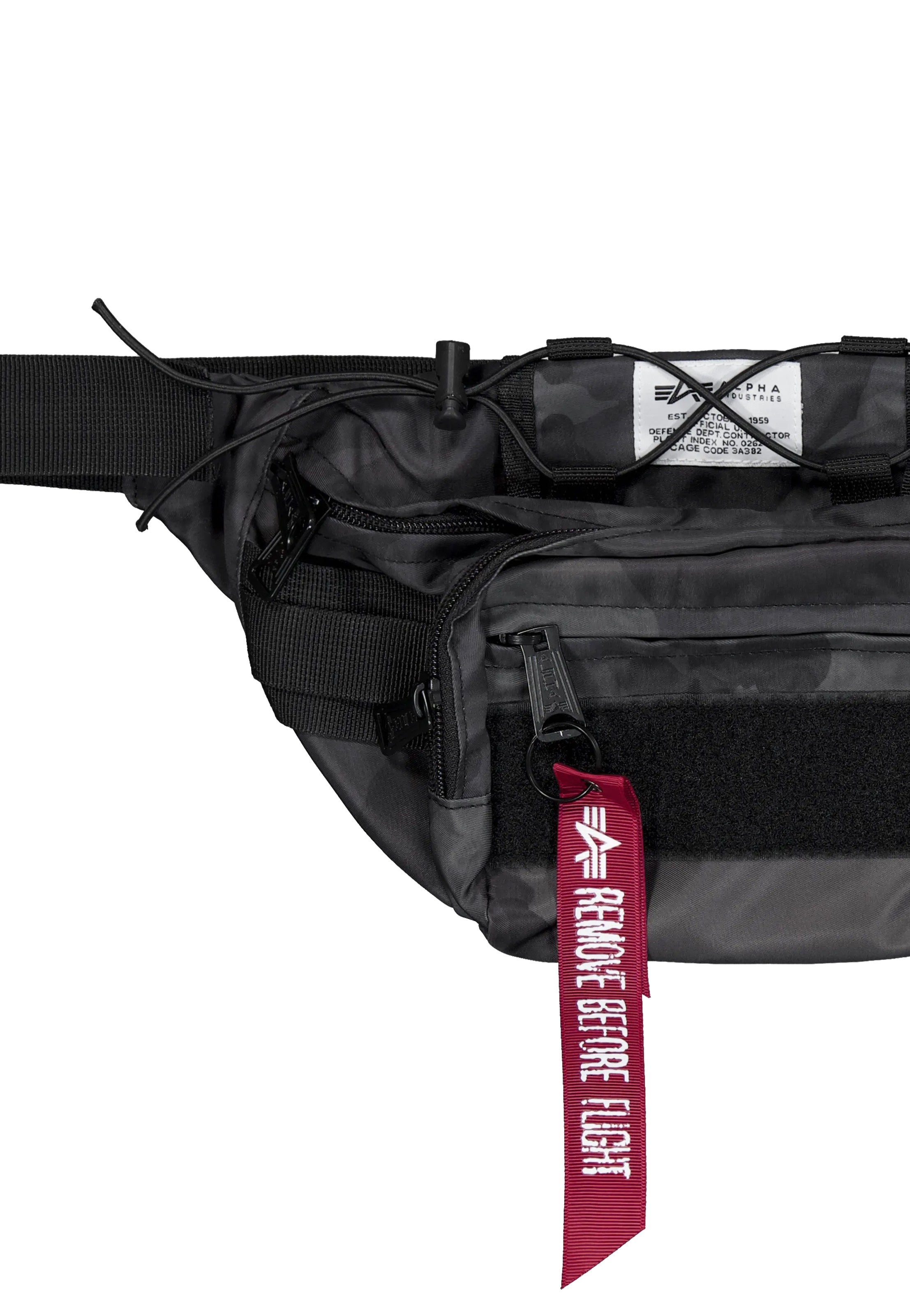 Alpha Industries - Tactical Black - Hip Bag | Neutral-Image