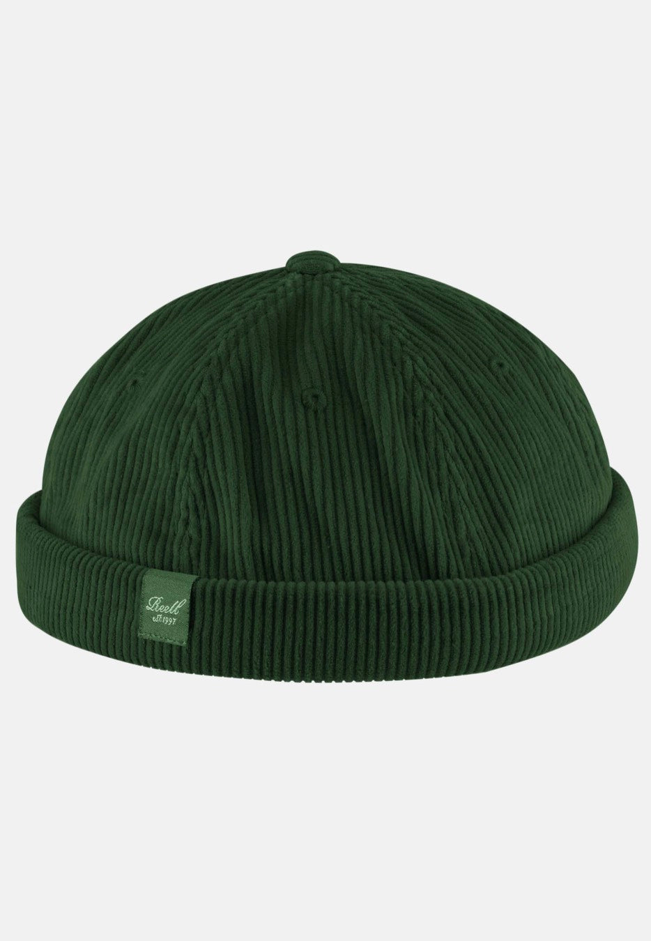 REELL - Docker Dark Green Cord - Docker Cap | Neutral-Image