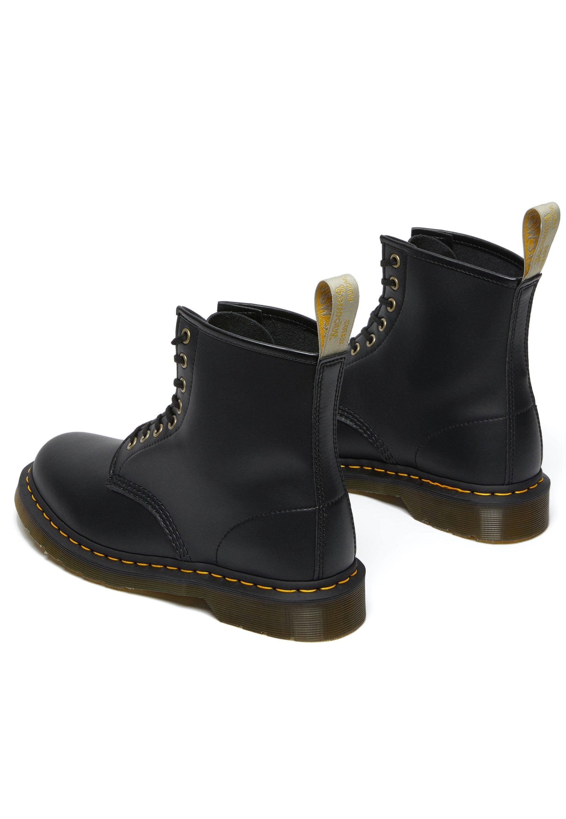 Dr. Martens - Vegan 1460 Black Felix Rub Off - Shoes | Neutral-Image