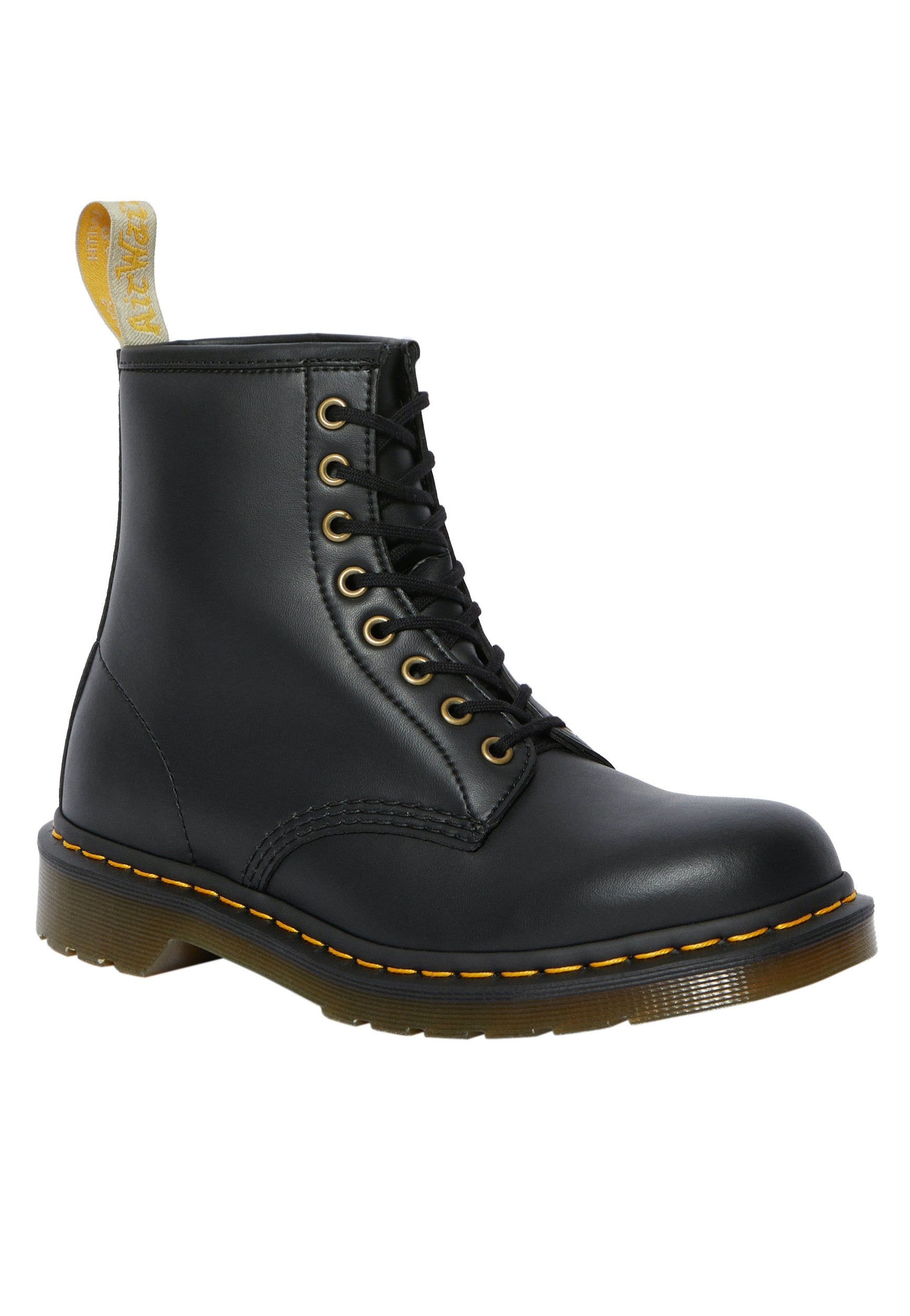 Dr. Martens - Vegan 1460 Black Felix Rub Off - Shoes | Men-Image