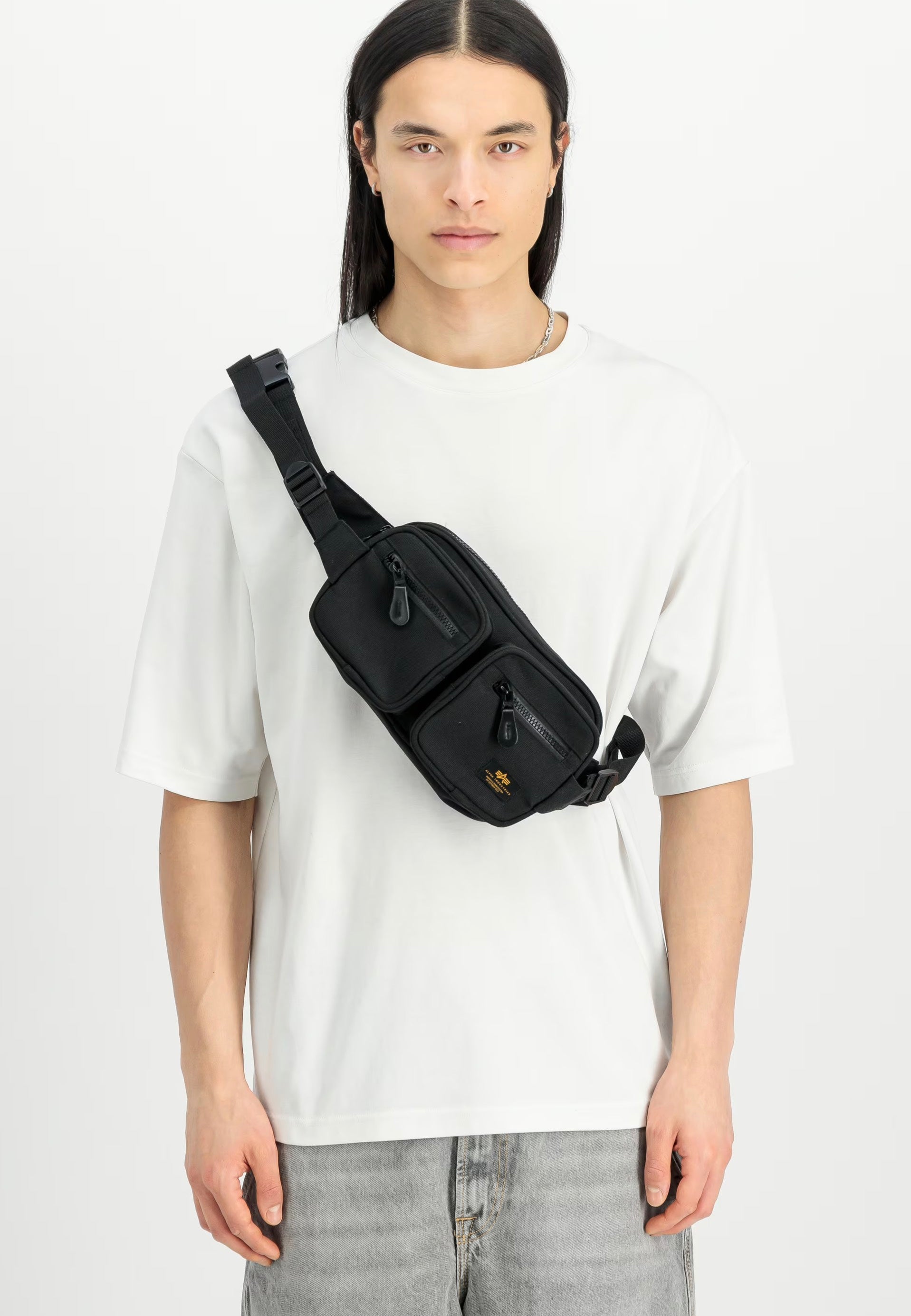 Alpha Industries - Label Black - Hip Bag | Neutral-Image