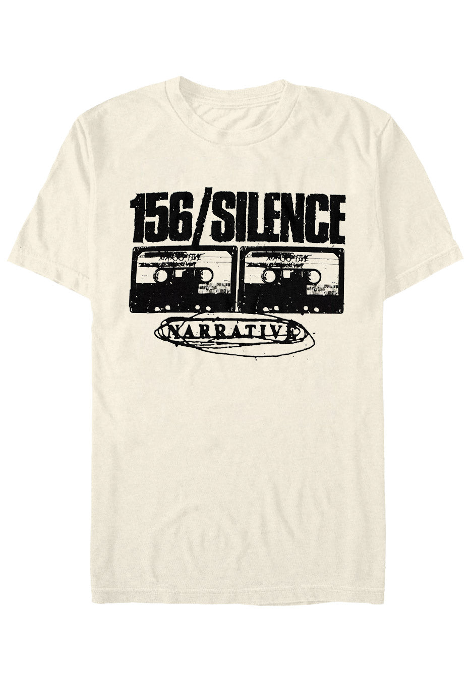 156/Silence - Narrative Tapes Sand - T-Shirt