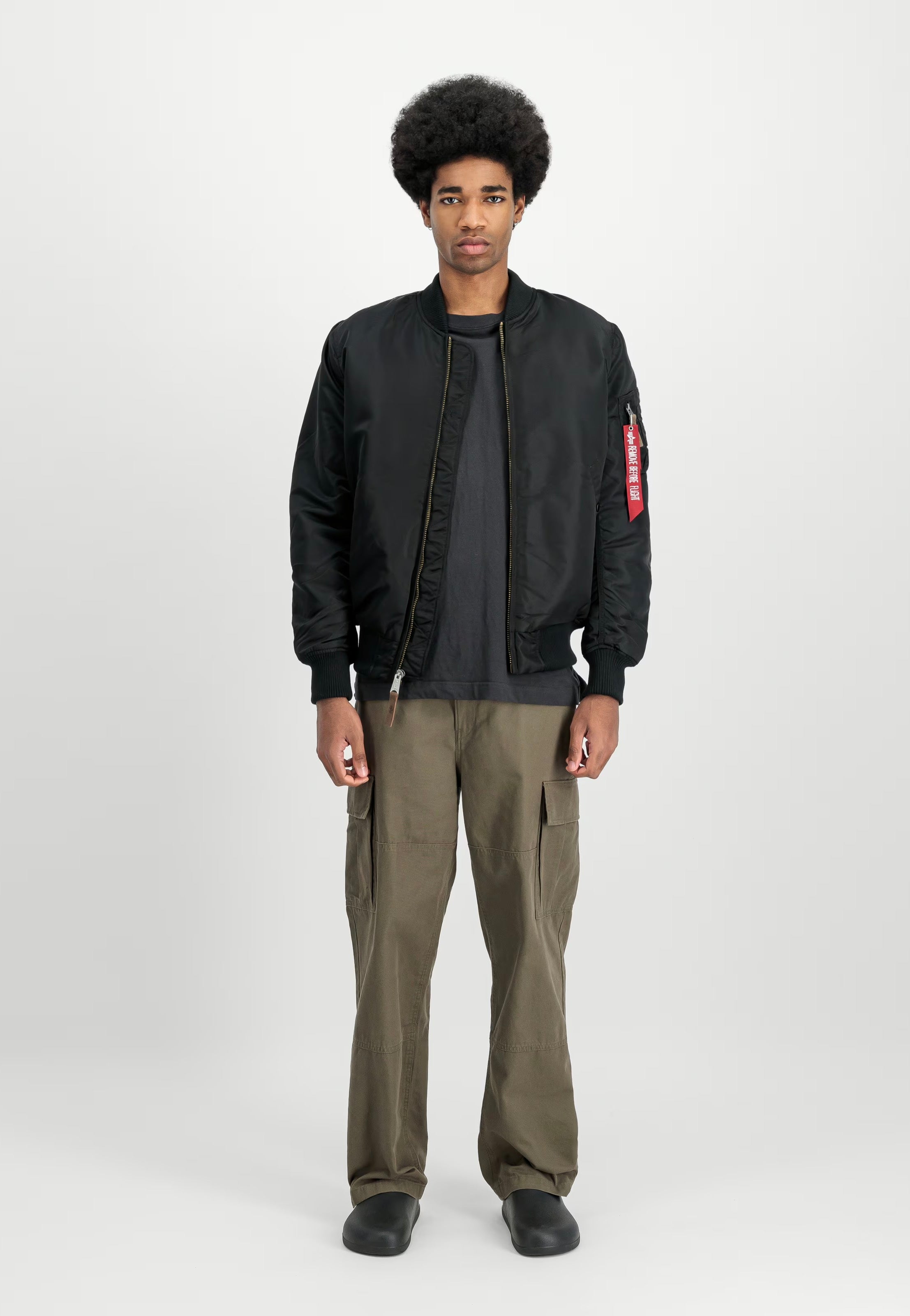 Alpha Industries - MA 1 VF 59 Long Black - Jacket | Men-Image