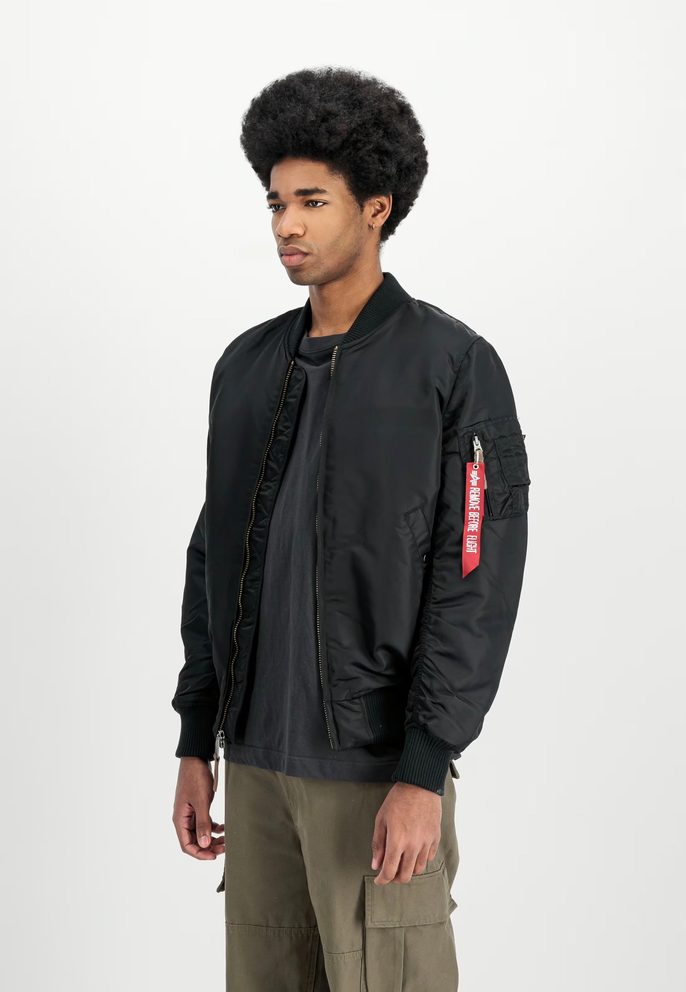 Alpha Industries - MA 1 VF 59 Long Black - Jacket | Men-Image