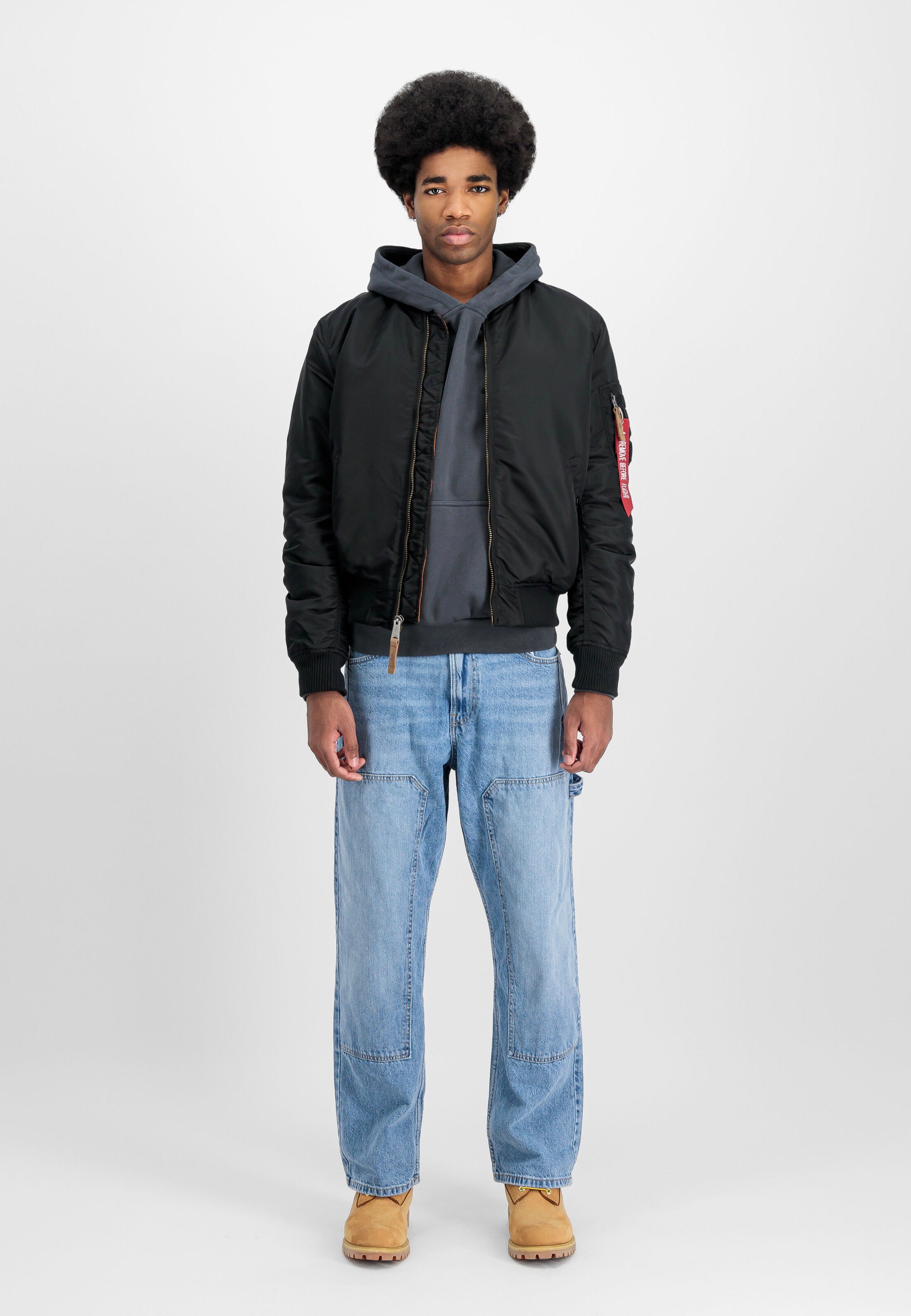 Alpha Industries - MA 1 VF 59 Black - Jacket | Men-Image