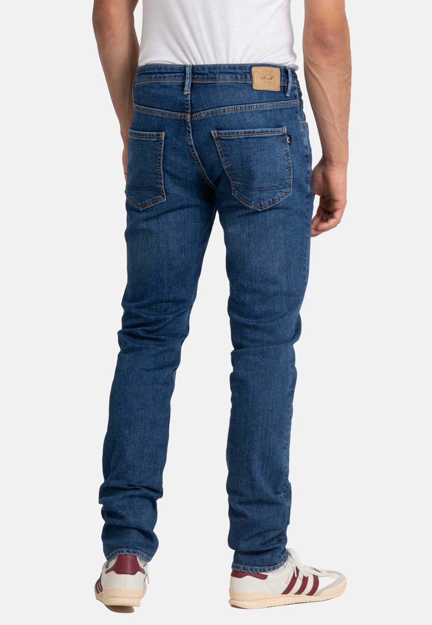 REELL - Spider Mid Blue Wash - Jeans | Men-Image