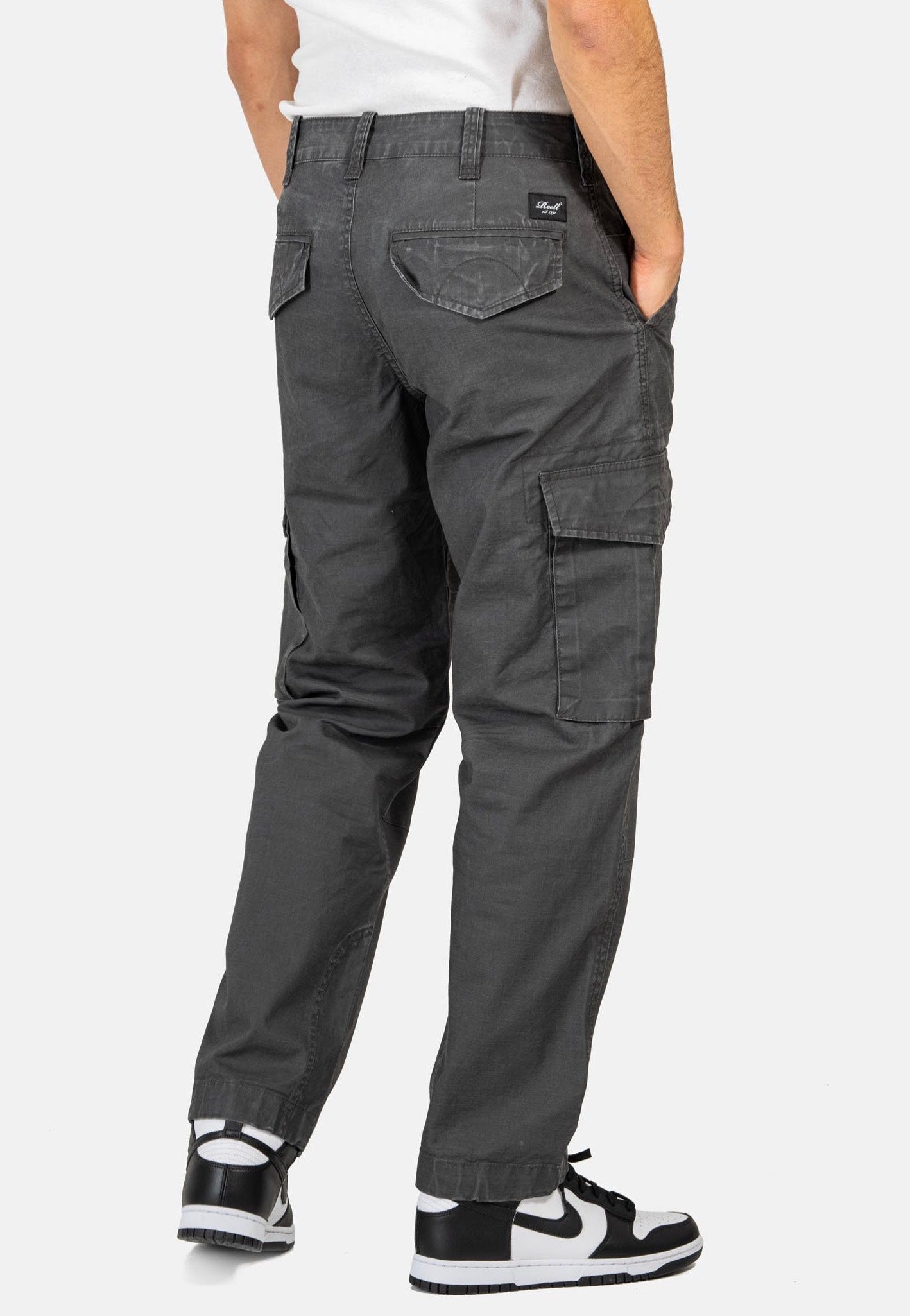 REELL - Flex LC Cargo Vulcan Grey Used - Pants | Men-Image