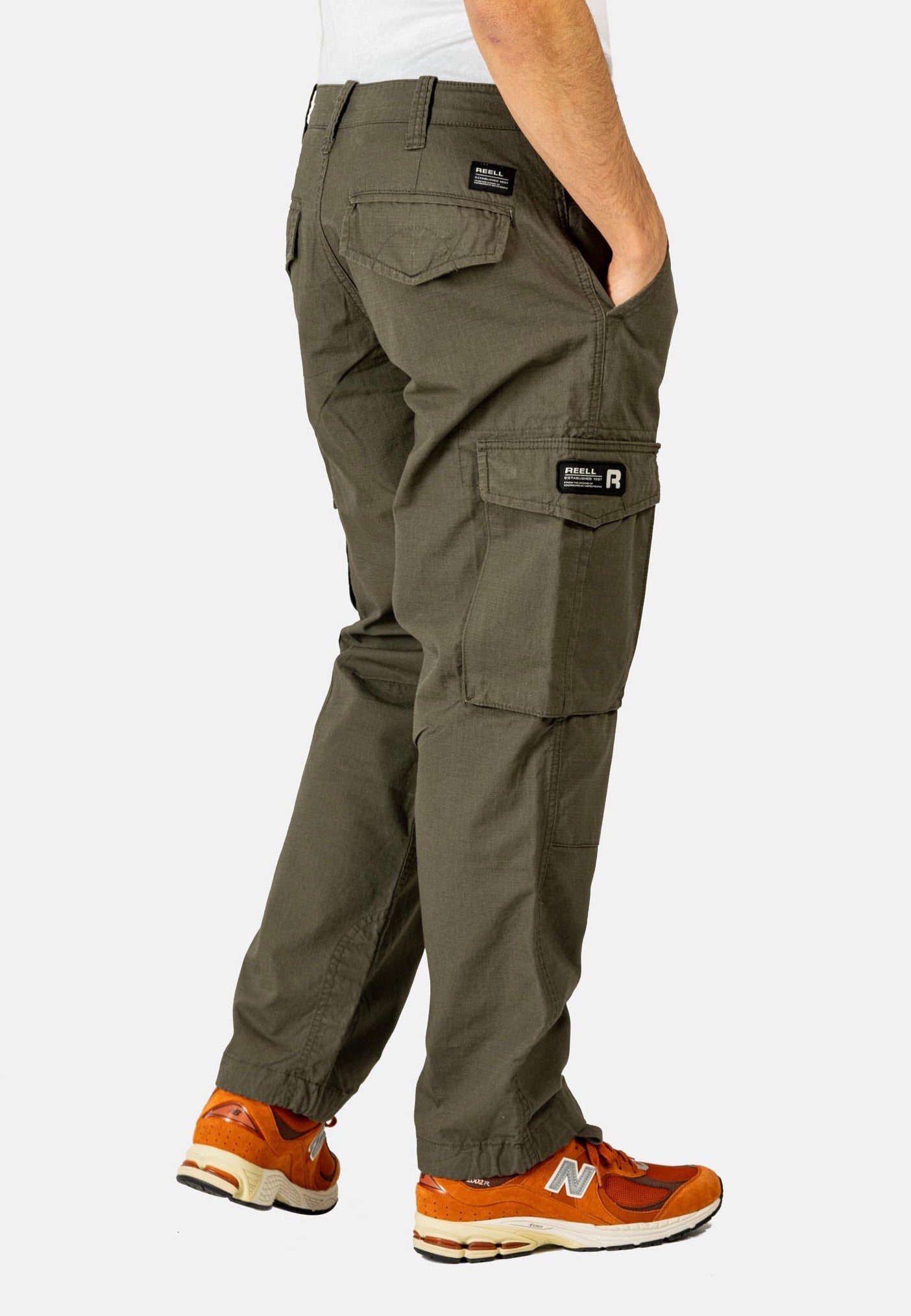 REELL - Cargo Ripstop Olive - Pants | Men-Image