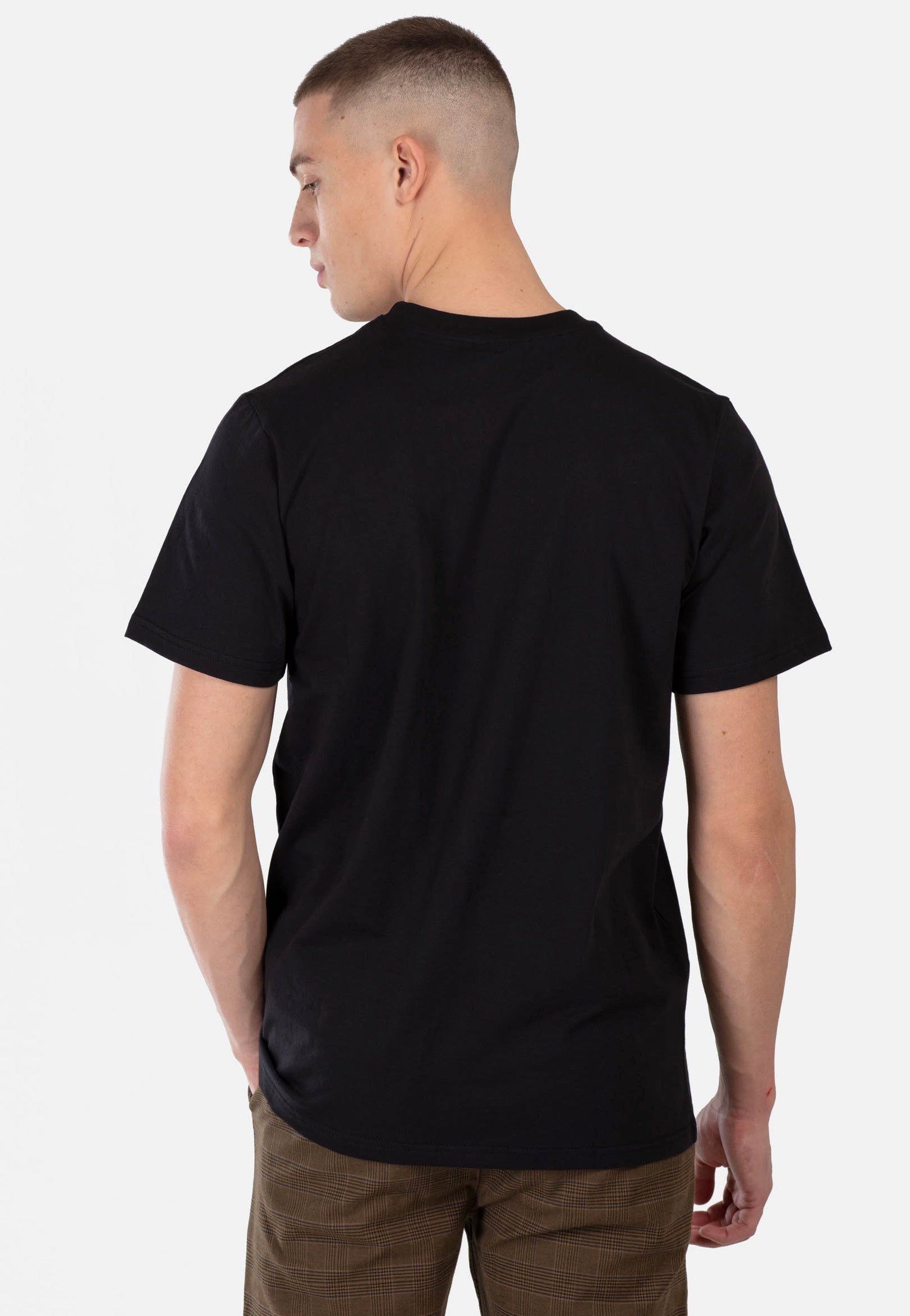 REELL - Staple Logo Deep Black - T-Shirt | Men-Image