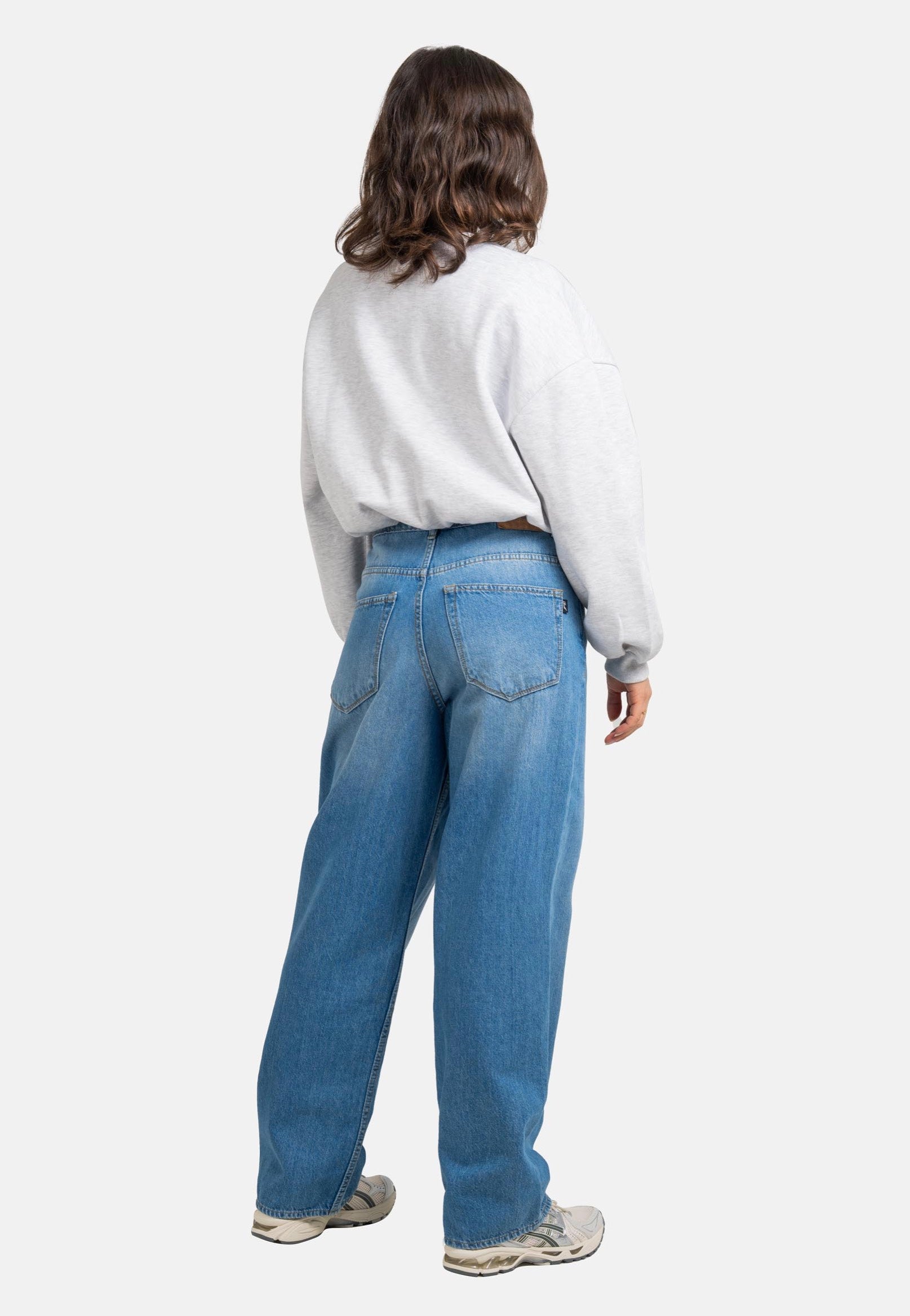 REELL - Women Chloé Baggy Sky Blue Stone - Jeans | Women-Image