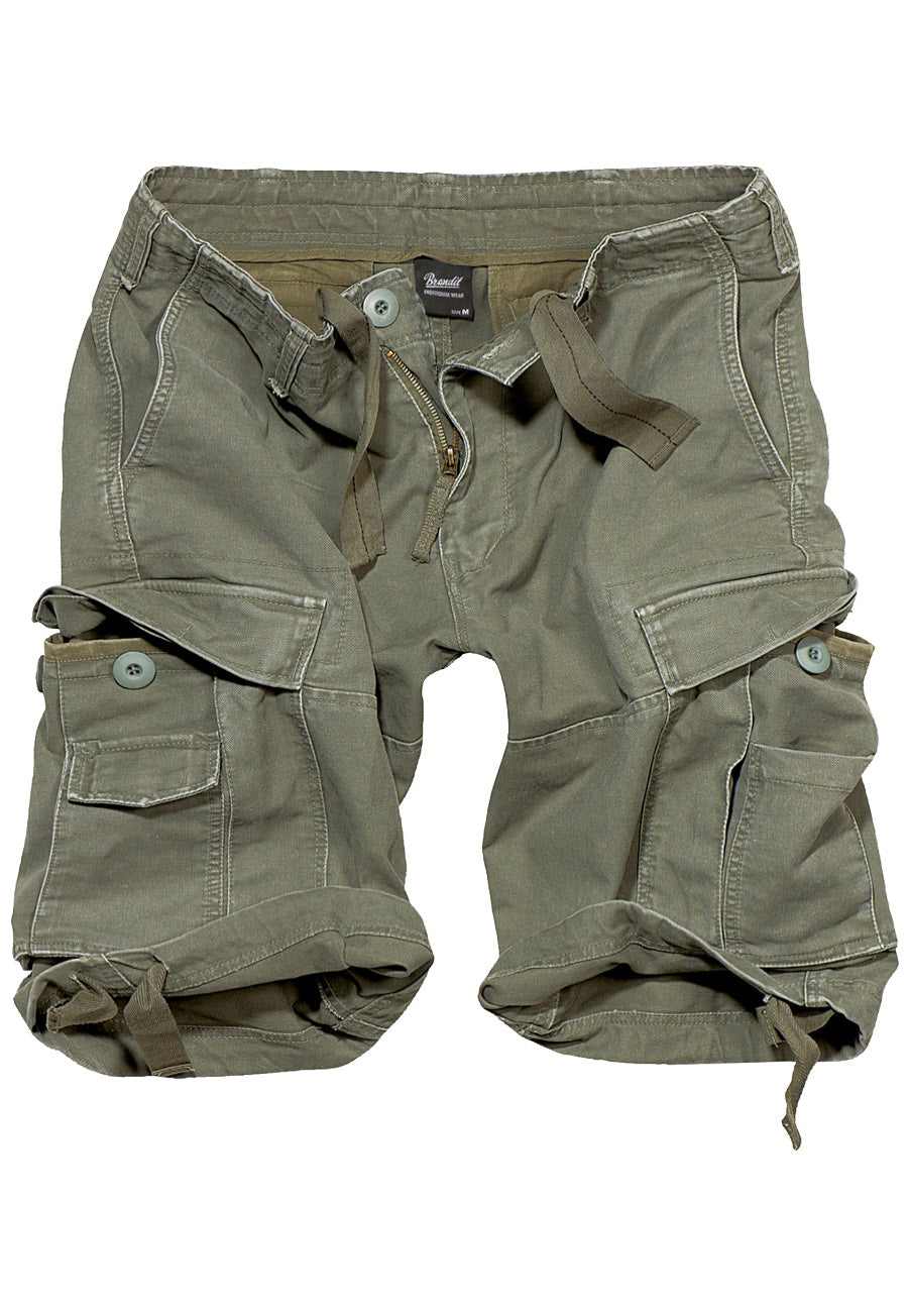 Brandit - Vintage Classic Olive - Shorts | Neutral-Image