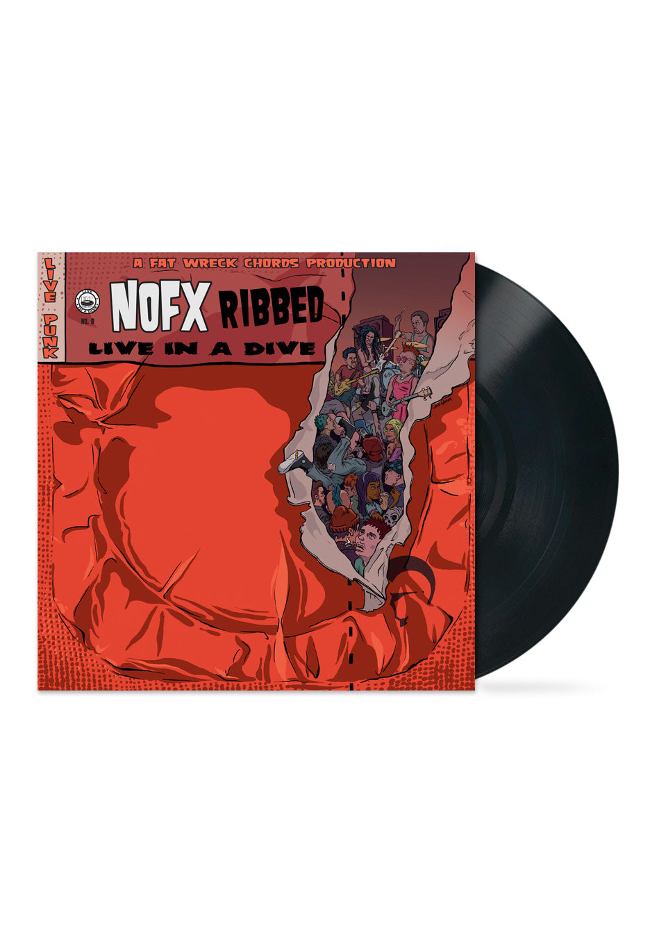 NOFX - Ribbed - Live In A Dive - Vinyl | Neutral-Image