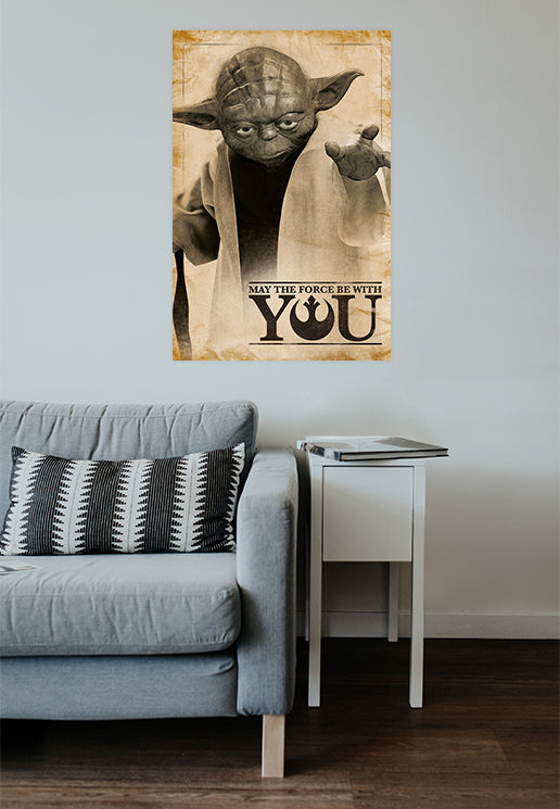 Star Wars - Yoda, May The Force Be With You Maxi - Poster | Neutral-Image