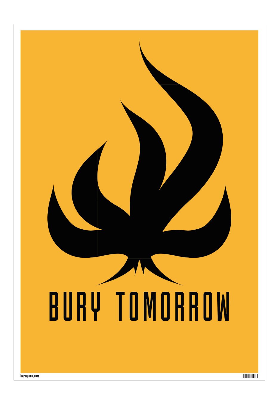 Bury Tomorrow - Black Flame - Poster