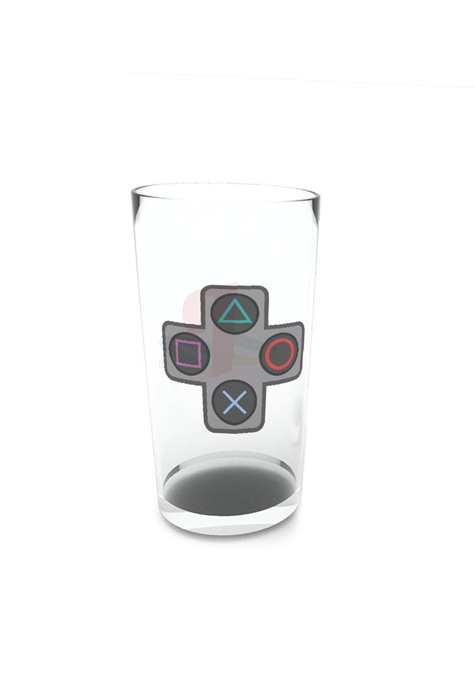 Playstation - Buttons Pint Multicolor - Glass | Neutral-Image