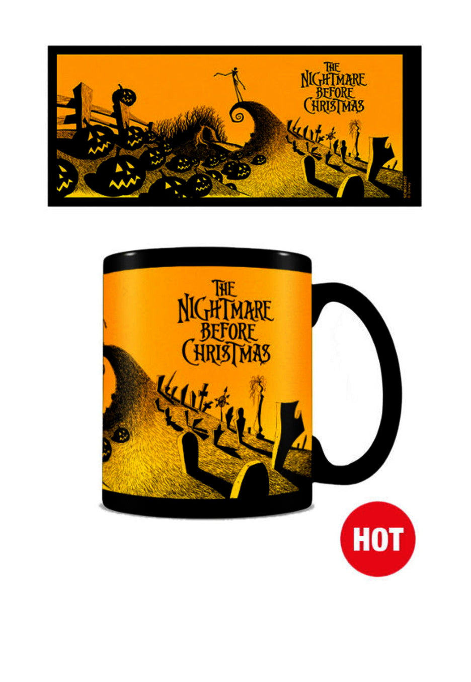 The Nightmare Before Christmas - Moon Heat Change - Mug | Neutral-Image