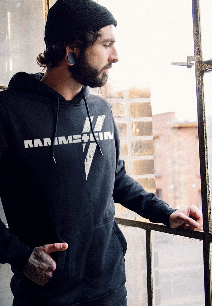 Rammstein - Weißes Kreuz - Hoodie | Men-Image