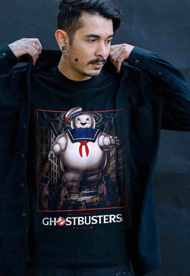 Ghostbusters - Stay Puft Square - T-Shirt | Men-Image